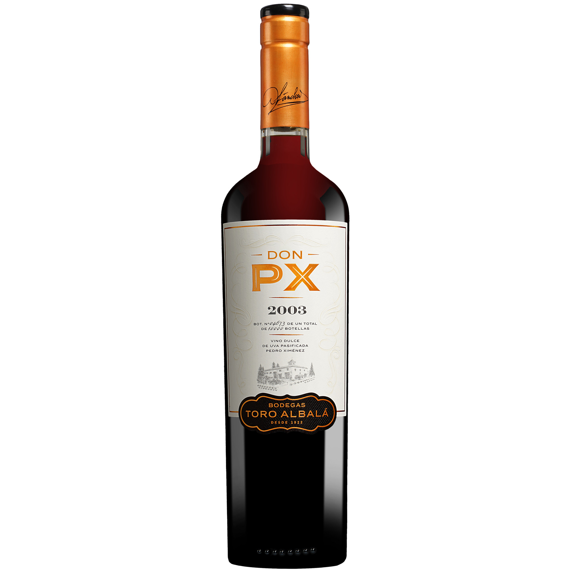 Toro Albalá »Don PX« 2003  0.75L 17% Vol. Süß aus Spanien