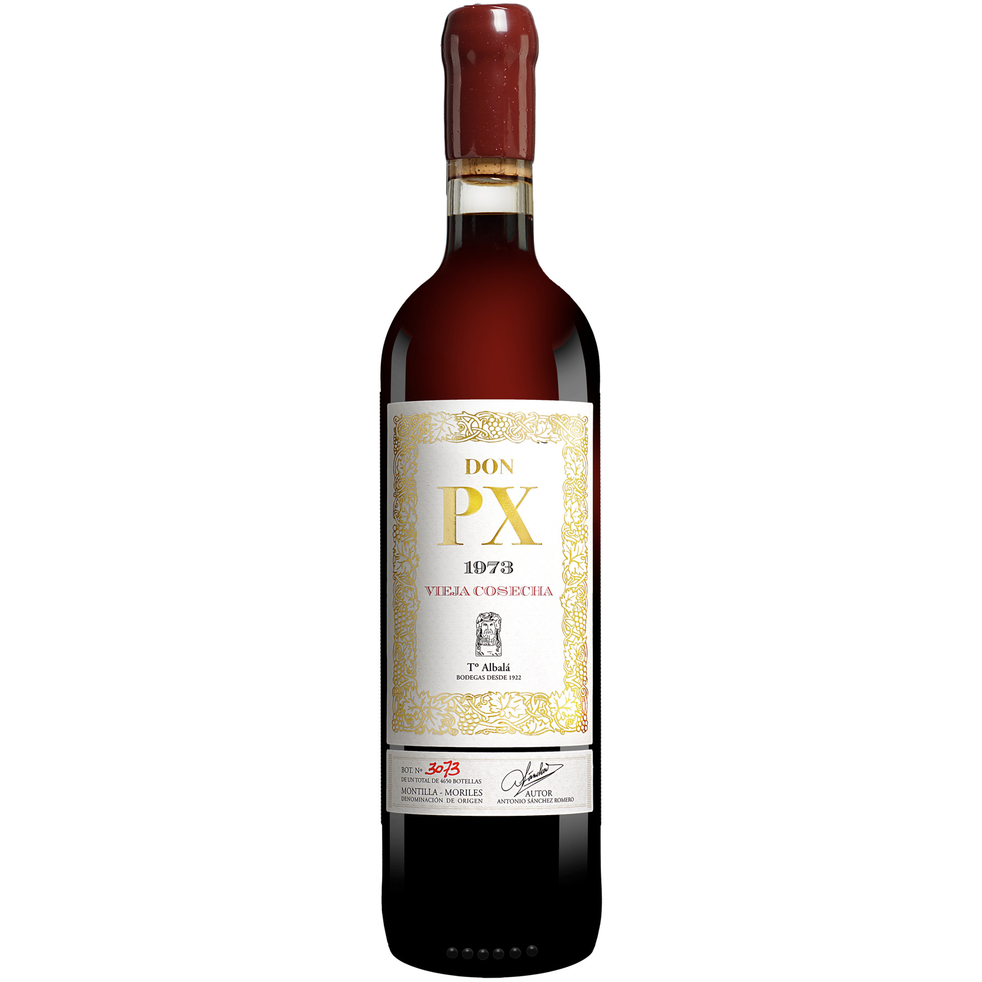 Image of Toro Albalá Don PX Vieja Cosecha 1973 0.75L 17% Vol. Süß aus Spanien