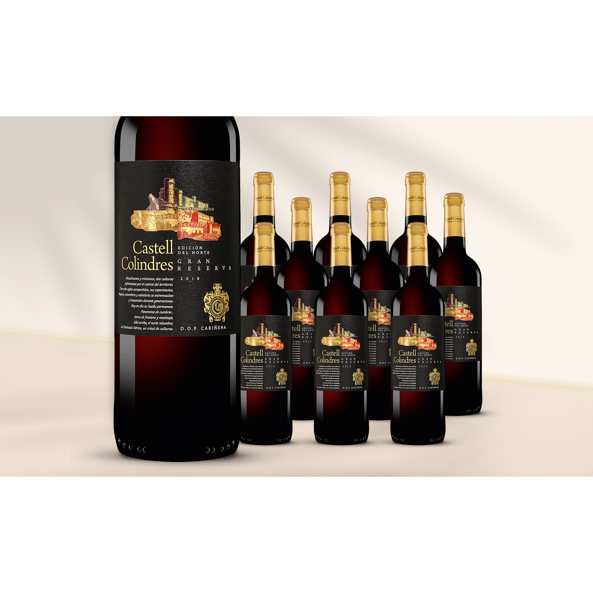 Castell Colindres Gran Res. Edición del Norte 2018  714% Vol. Weinpaket aus Spanien