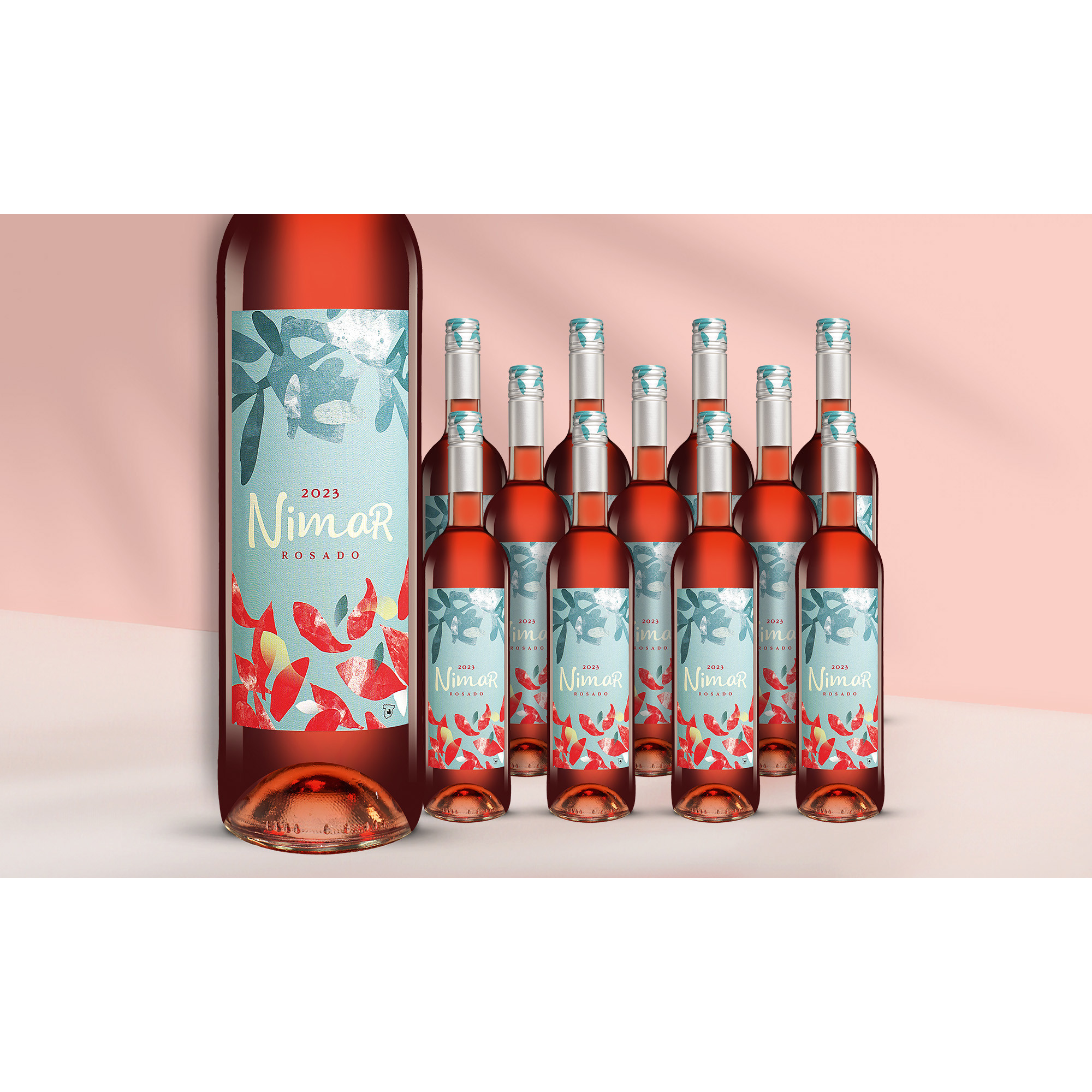 Nimar Rosado 2023  9L 12.5% Vol. Weinpaket aus Spanien 39028 vinos DE