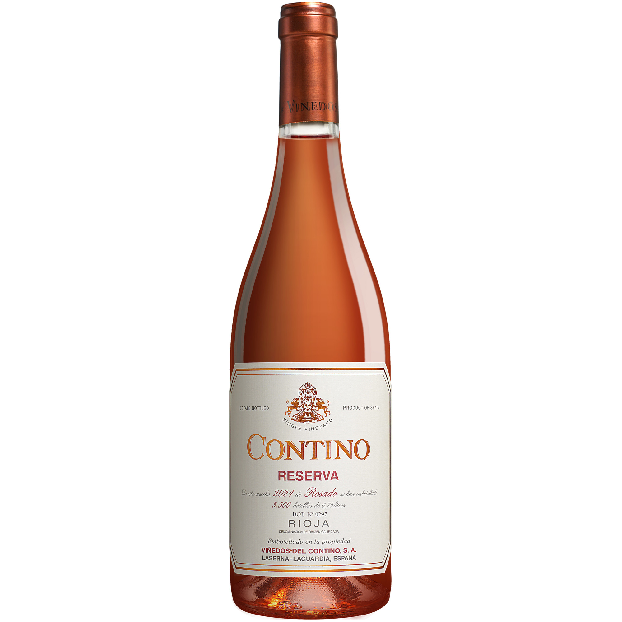 Contino Rosado 2021  0.75L 13.5% Vol. Roséwein Trocken aus Spanien