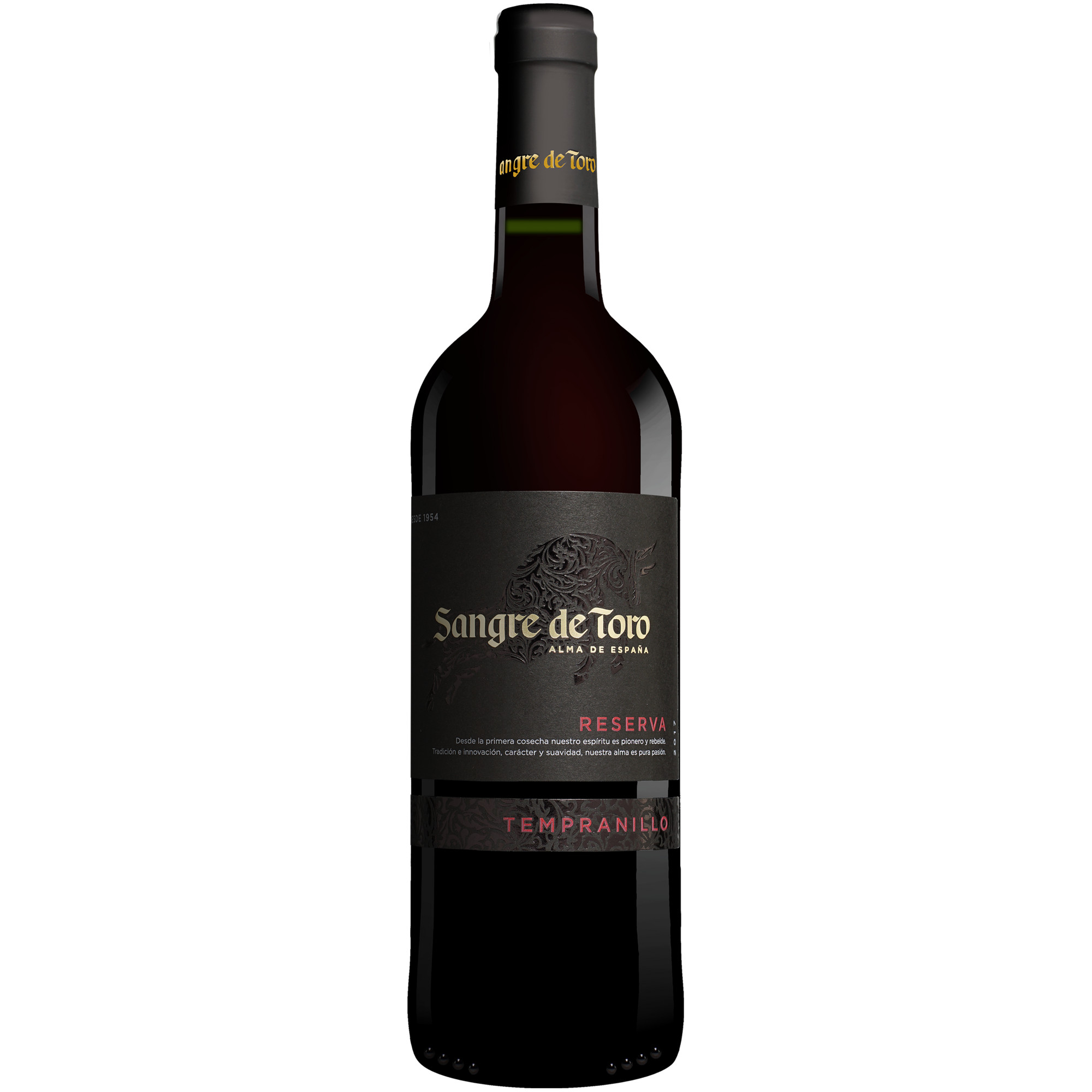 Image of Sangre de Toro Tempranillo Reserva, Catalunya DO, Katalonien, 2017, Rotwein