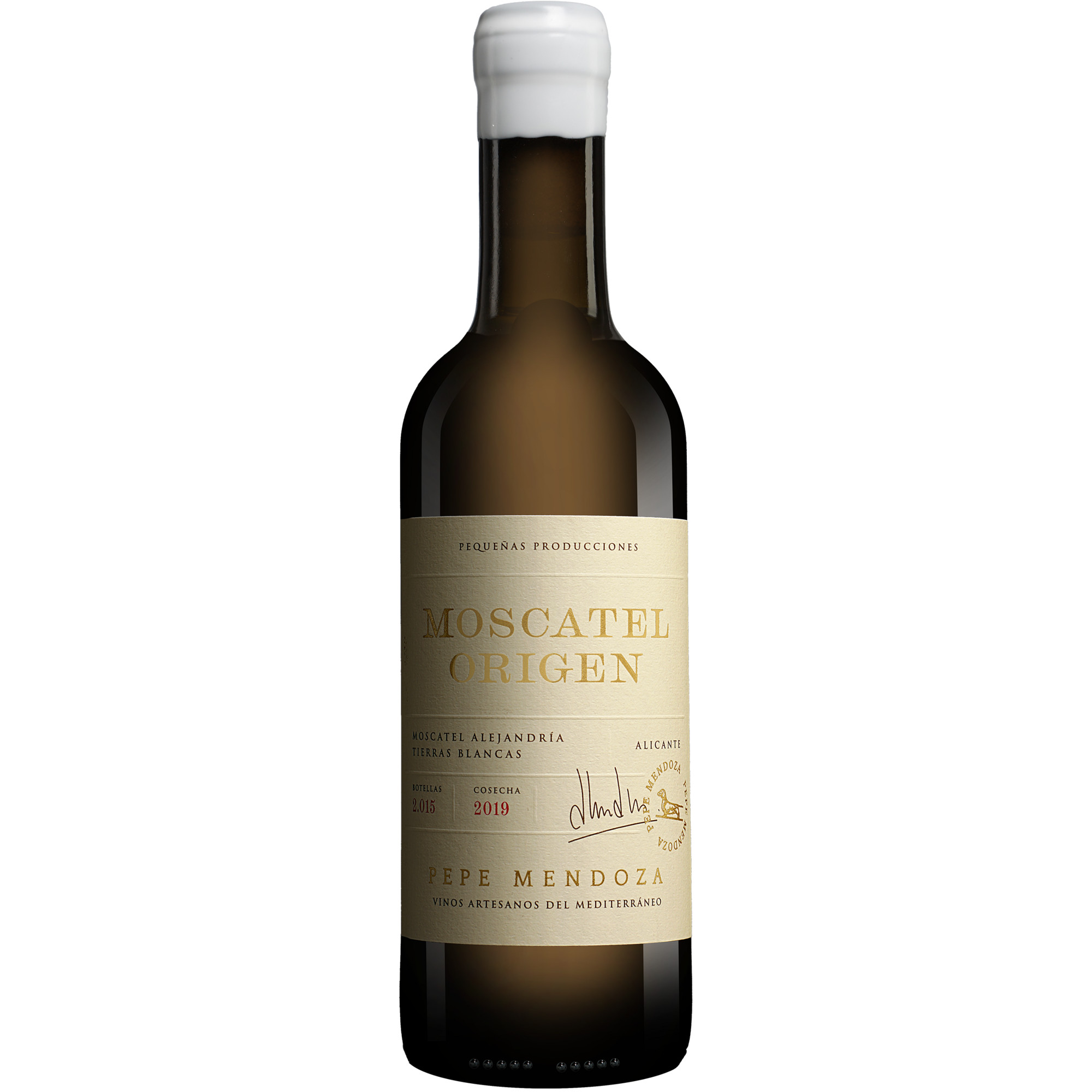 Image of Pepe Mendoza Moscatel Origen - 0,375 L. 2019 0.375L 14% Vol. Sehr Süß aus Spanien