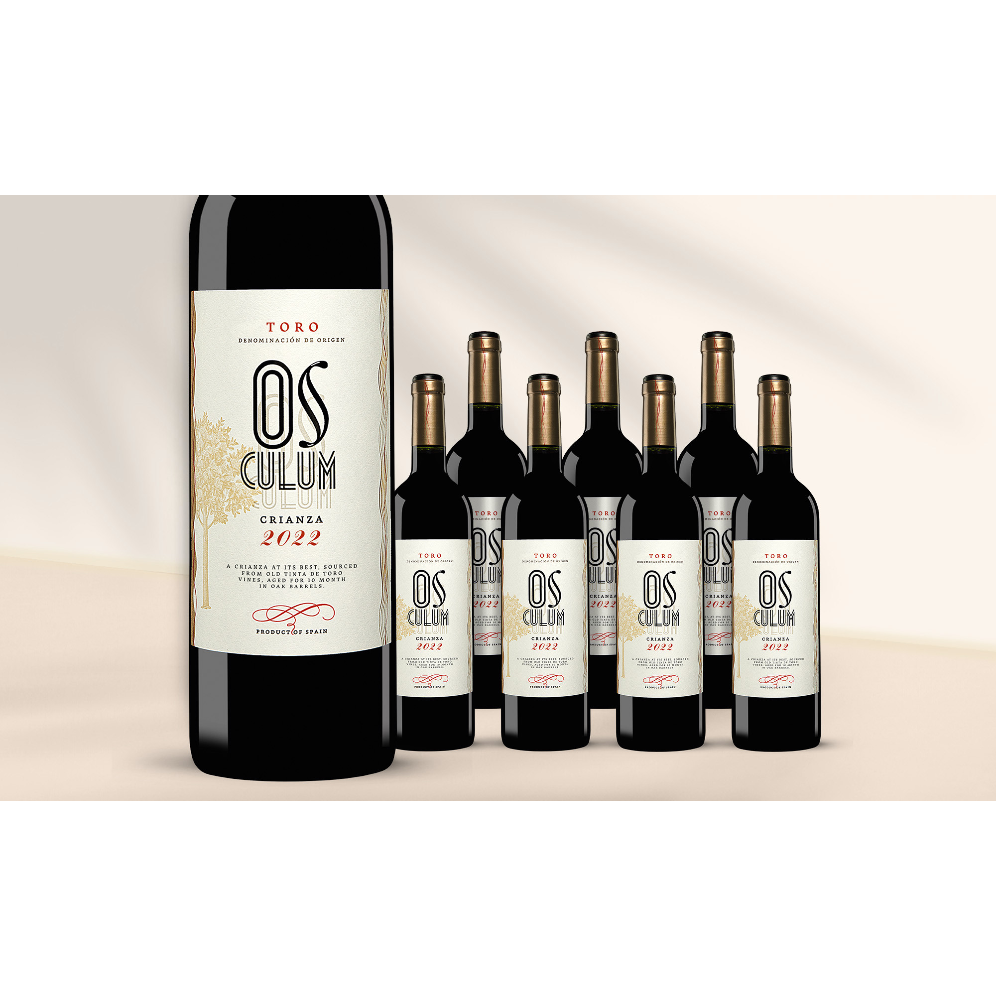 Osculum Toro Crianza 2022  6L 13.5% Vol. Weinpaket aus Spanien 39239 vinos DE