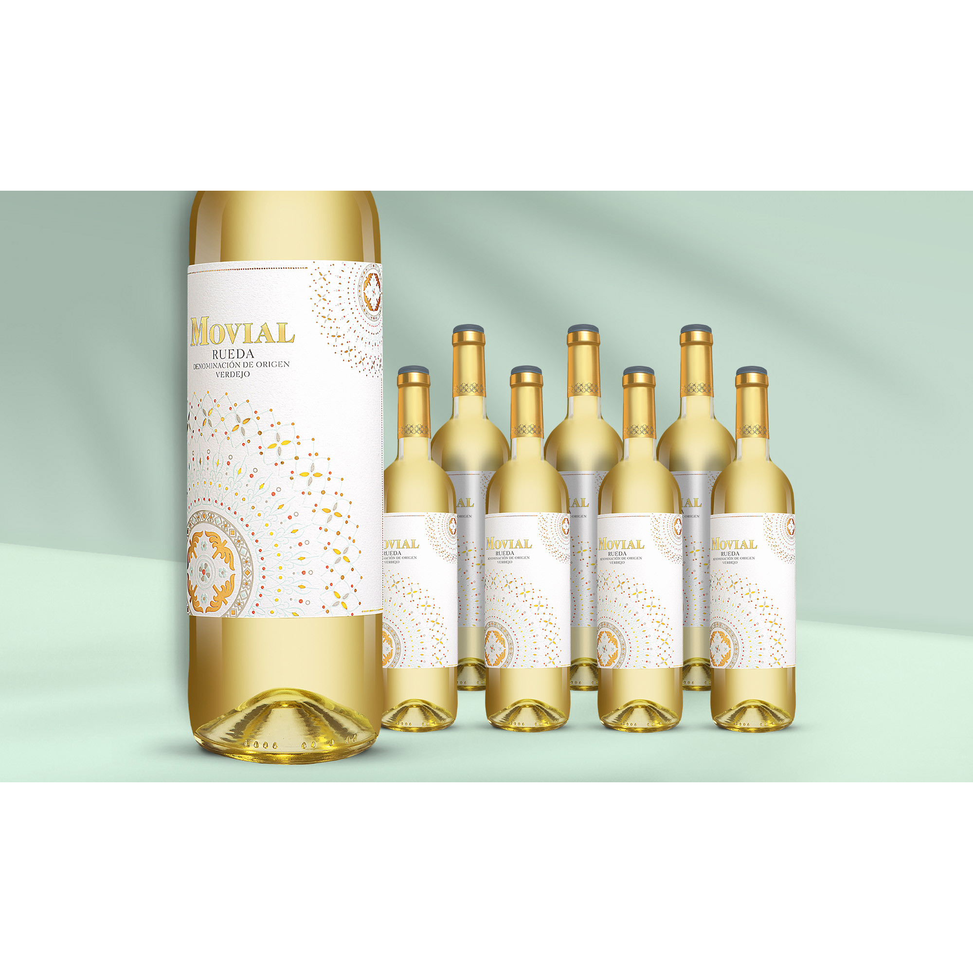 Movial Verdejo 2023  6L 12.5% Vol. Weinpaket aus Spanien 39243 vinos DE