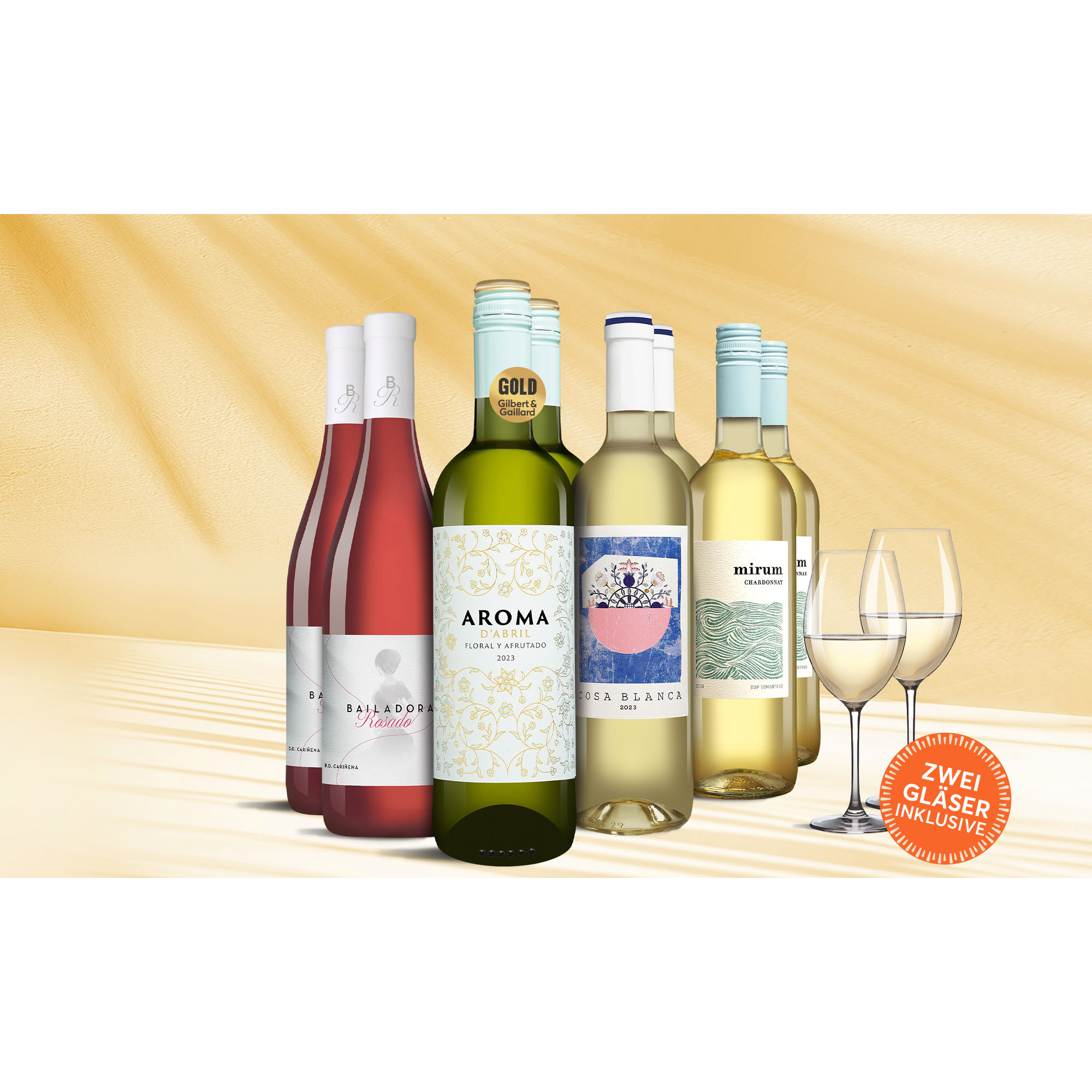 Spanien-Frische-Paket  6L Weinpaket aus Spanien 39248 vinos DE