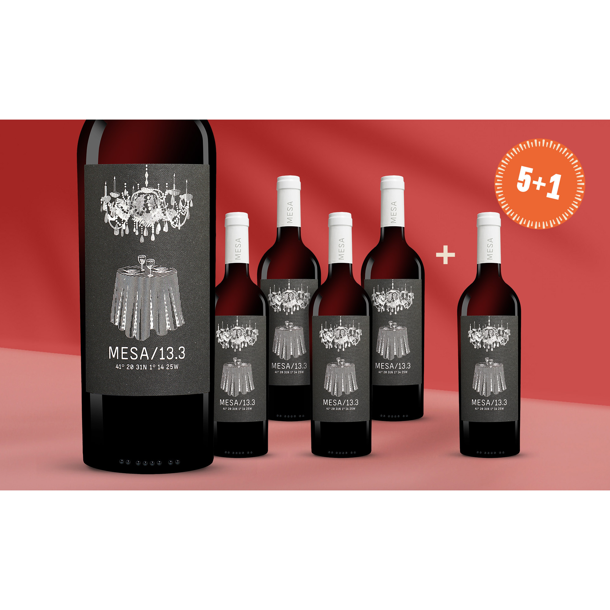 MESA/13.3  4.5L 14.5% Vol. Weinpaket aus Spanien 39252 vinos DE