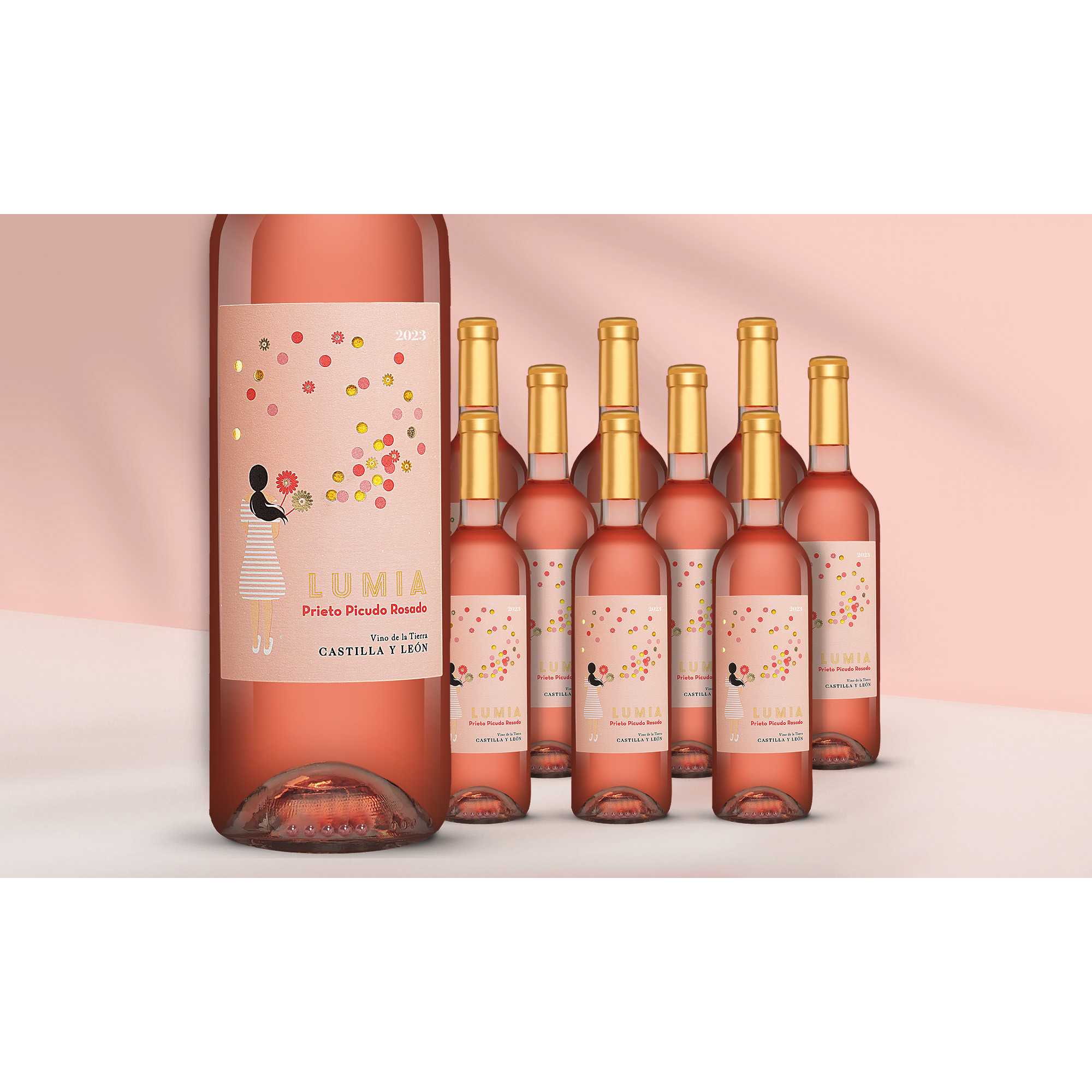 Lumia Rosado 2023  7.5L 12.5% Vol. Weinpaket aus Spanien 39253 vinos DE