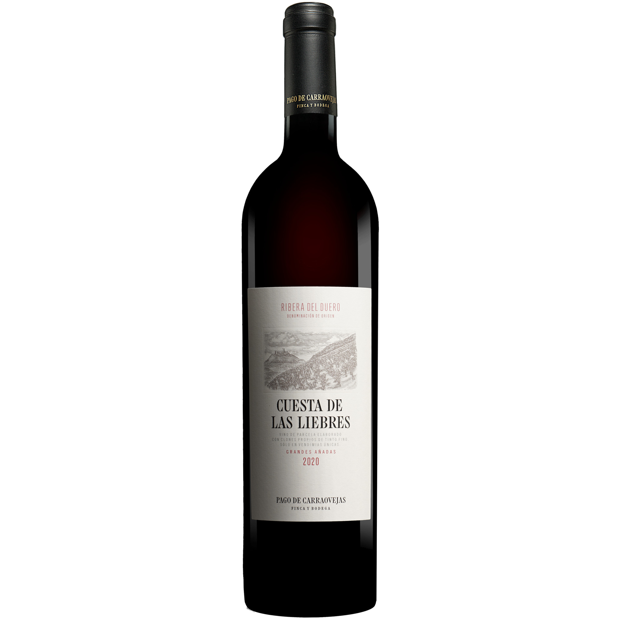 Image of Pago de Carraovejas »Cuesta de las Liebres« Reserva 2020 0.75L 15% Vol. Rotwein Trocken aus Spanien