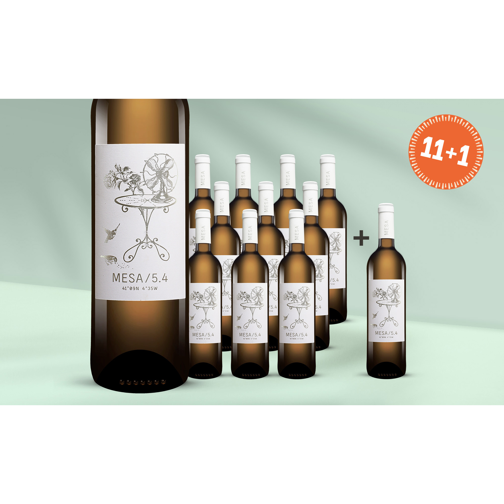 MESA/5.4 Blanco  9L 12.5% Vol. Weinpaket aus Spanien 39386 vinos DE