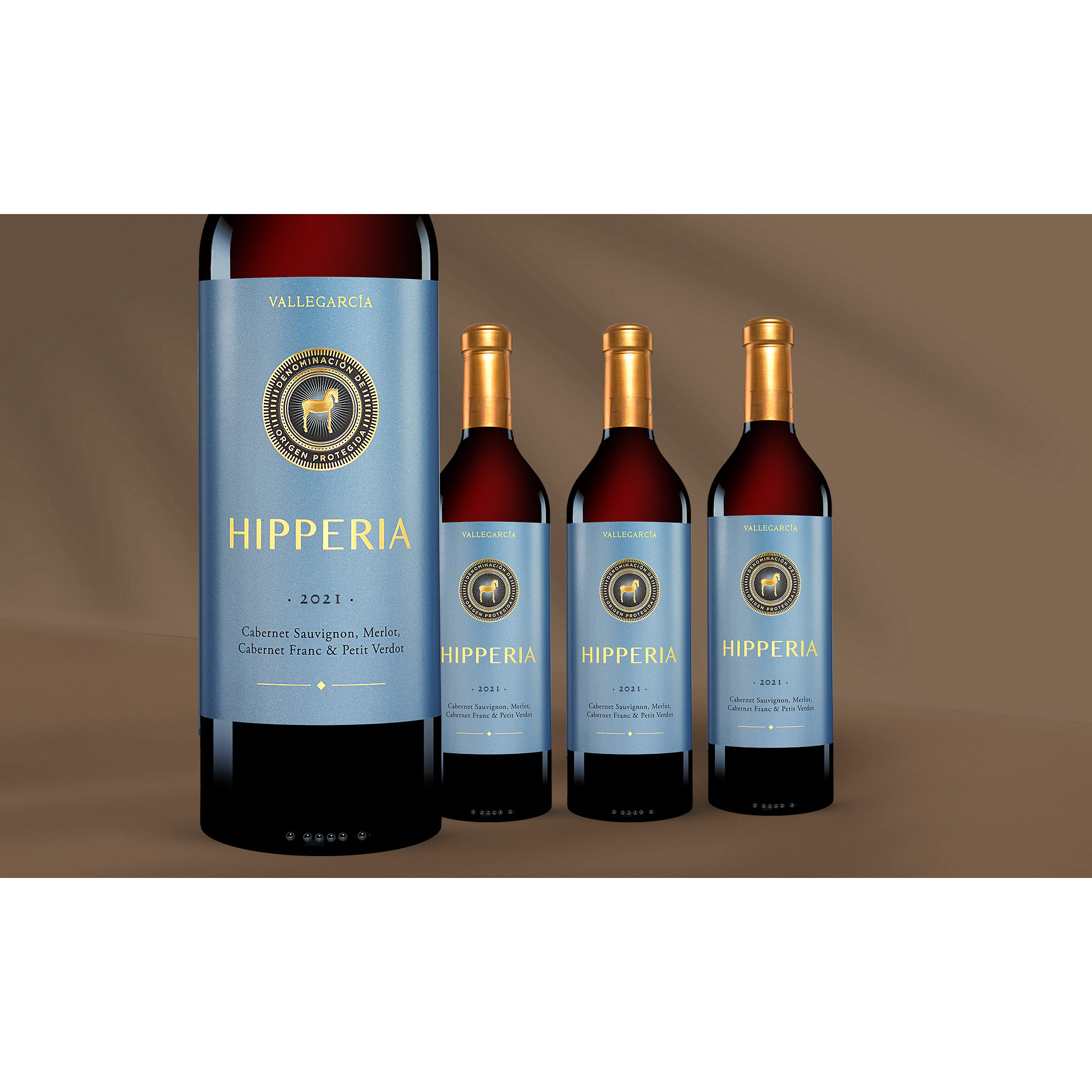 Vallegarcía Hipperia 2021  3L 15% Vol. Weinpaket aus Spanien 39387 vinos DE