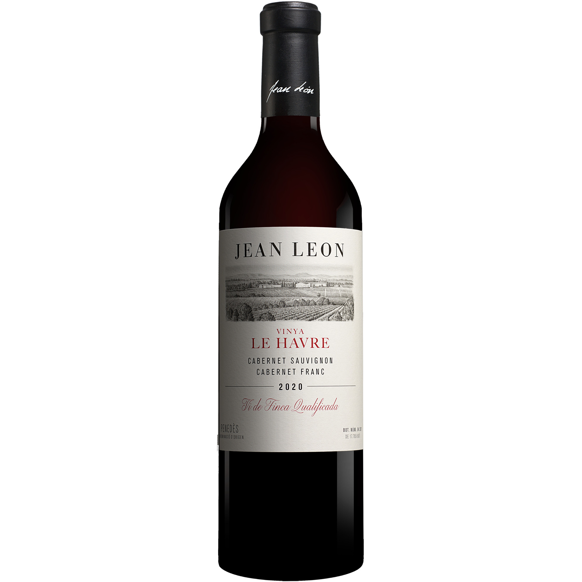 Image of Jean Leon "Vinya Le Havre" Cabernet Sauvignon Reserva Do 2015 - R..., Spanien, trocken, 0,75l