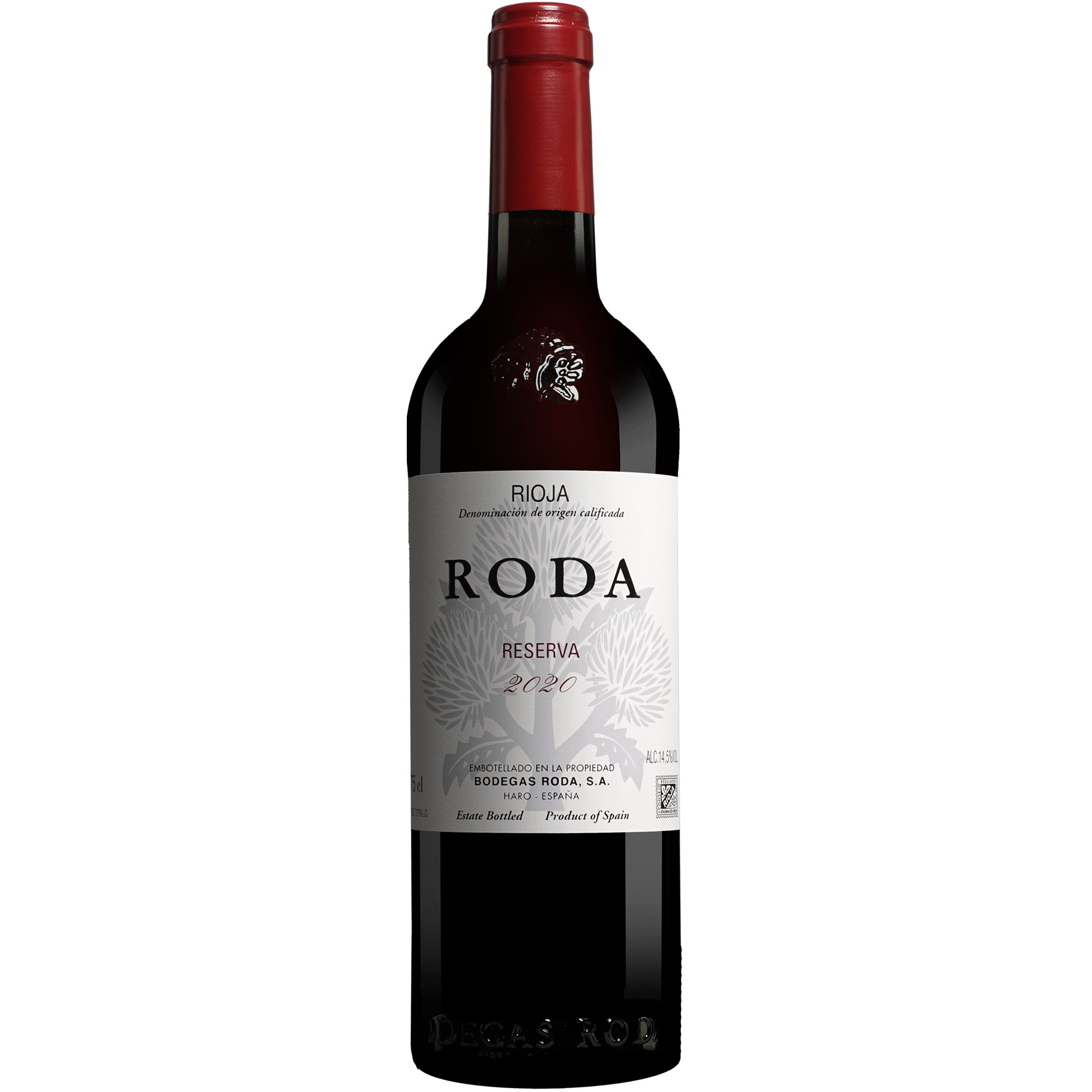 Image of Roda Reserva 2020 0.75L 14.5% Vol. Rotwein Trocken aus Spanien