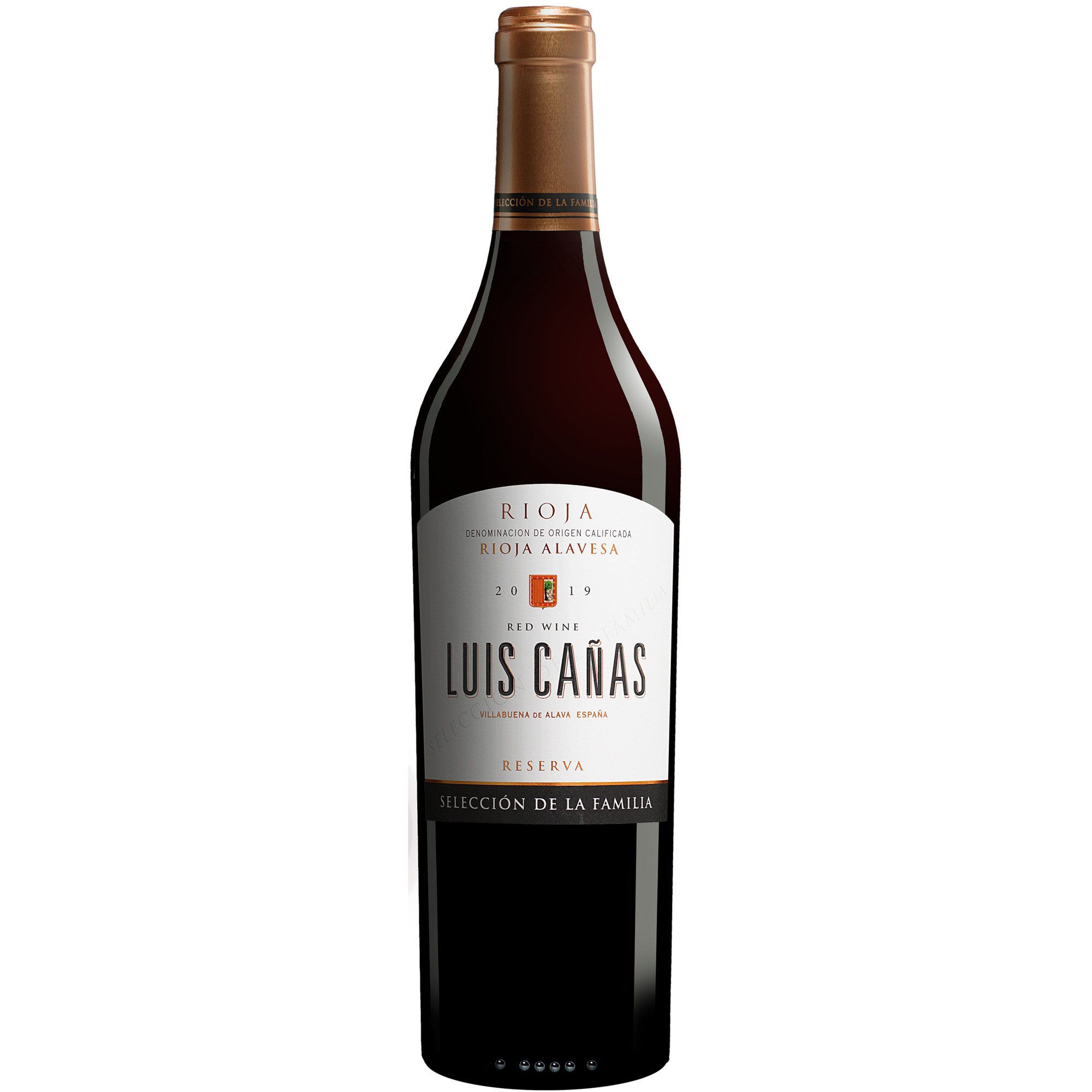 Luis Cañas »Selección de la Familia« Reserva 2019  0.75L 14.5% Vol. Rotwein Trocken aus Spanien