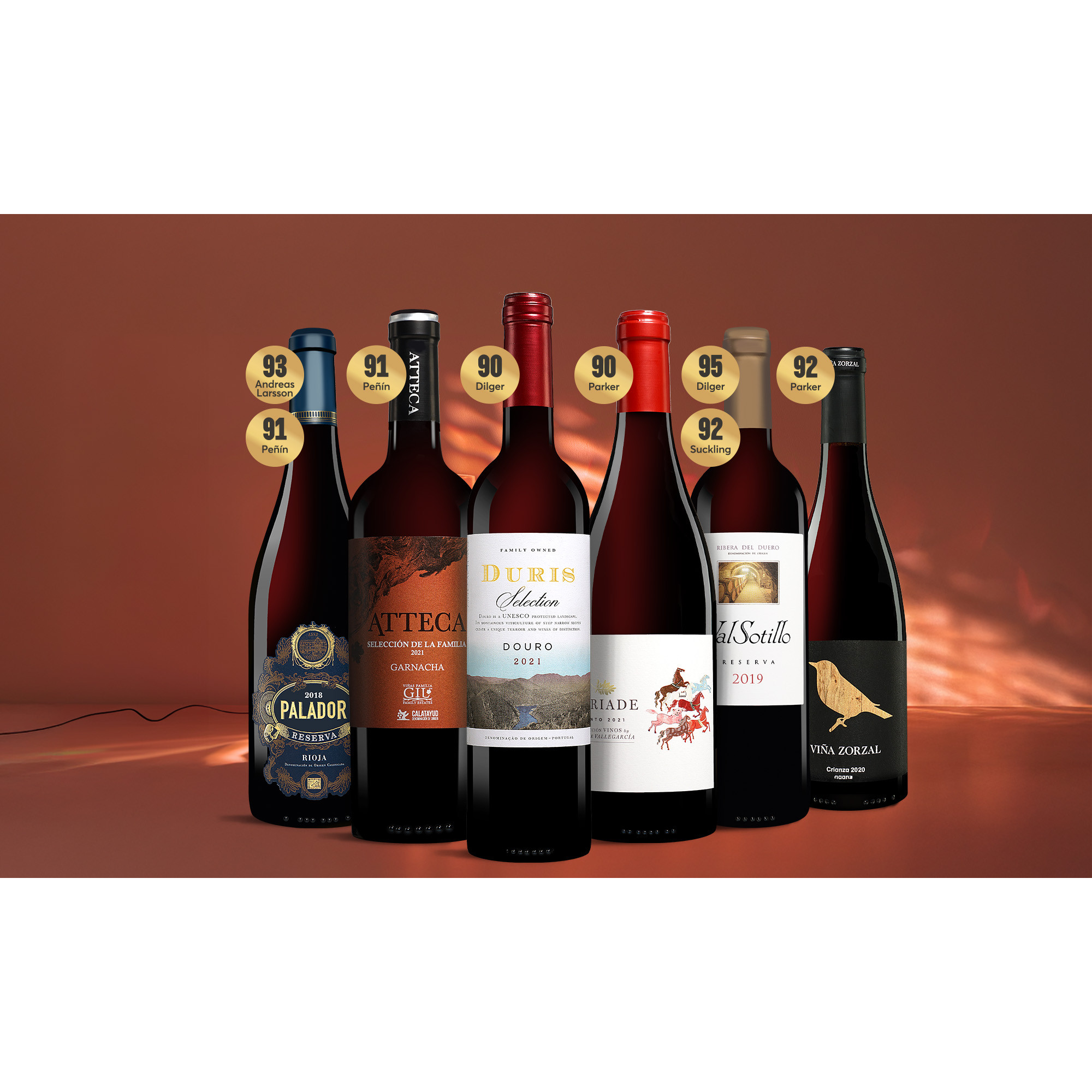 Cyber Wine Week Premium-Paket  4.5L Weinpaket aus Spanien 39459 vinos DE