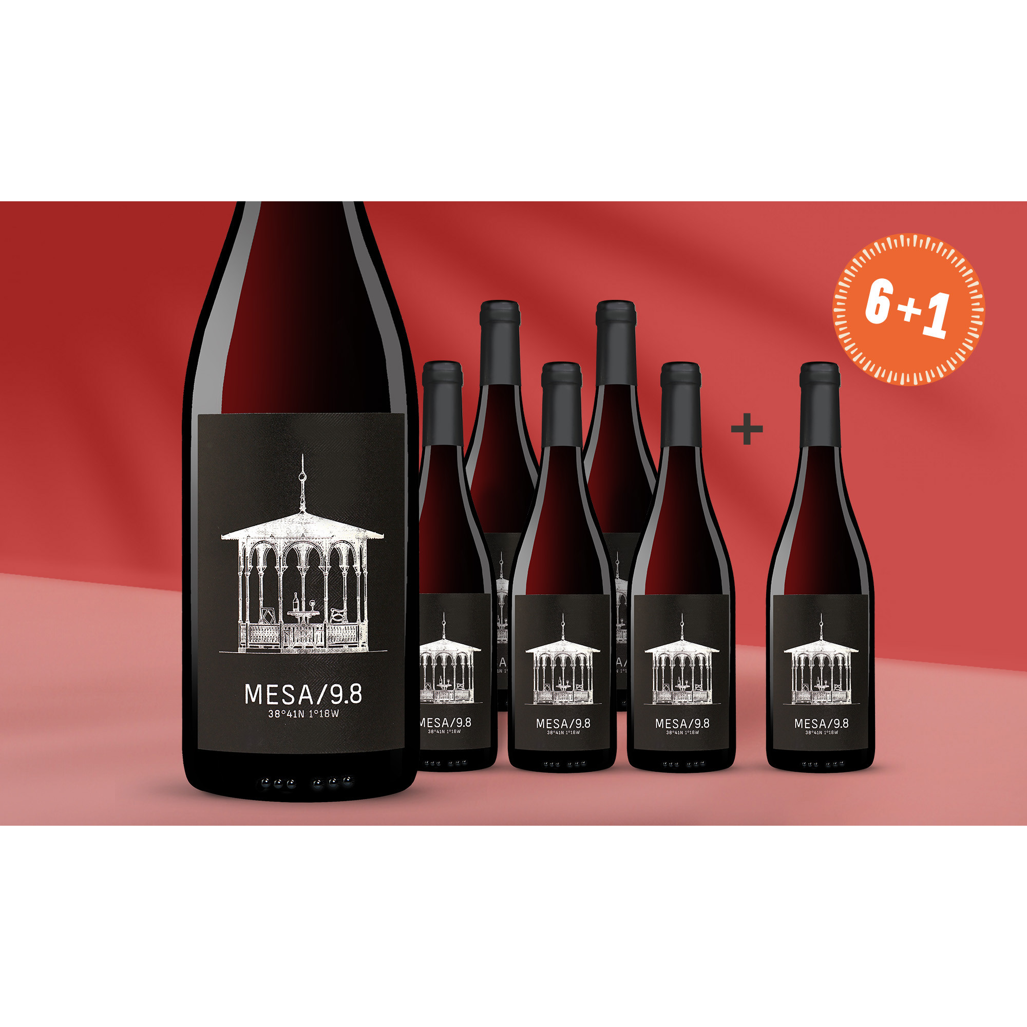 MESA/9.8  5.25L 14.5% Vol. Weinpaket aus Spanien 39471 vinos DE