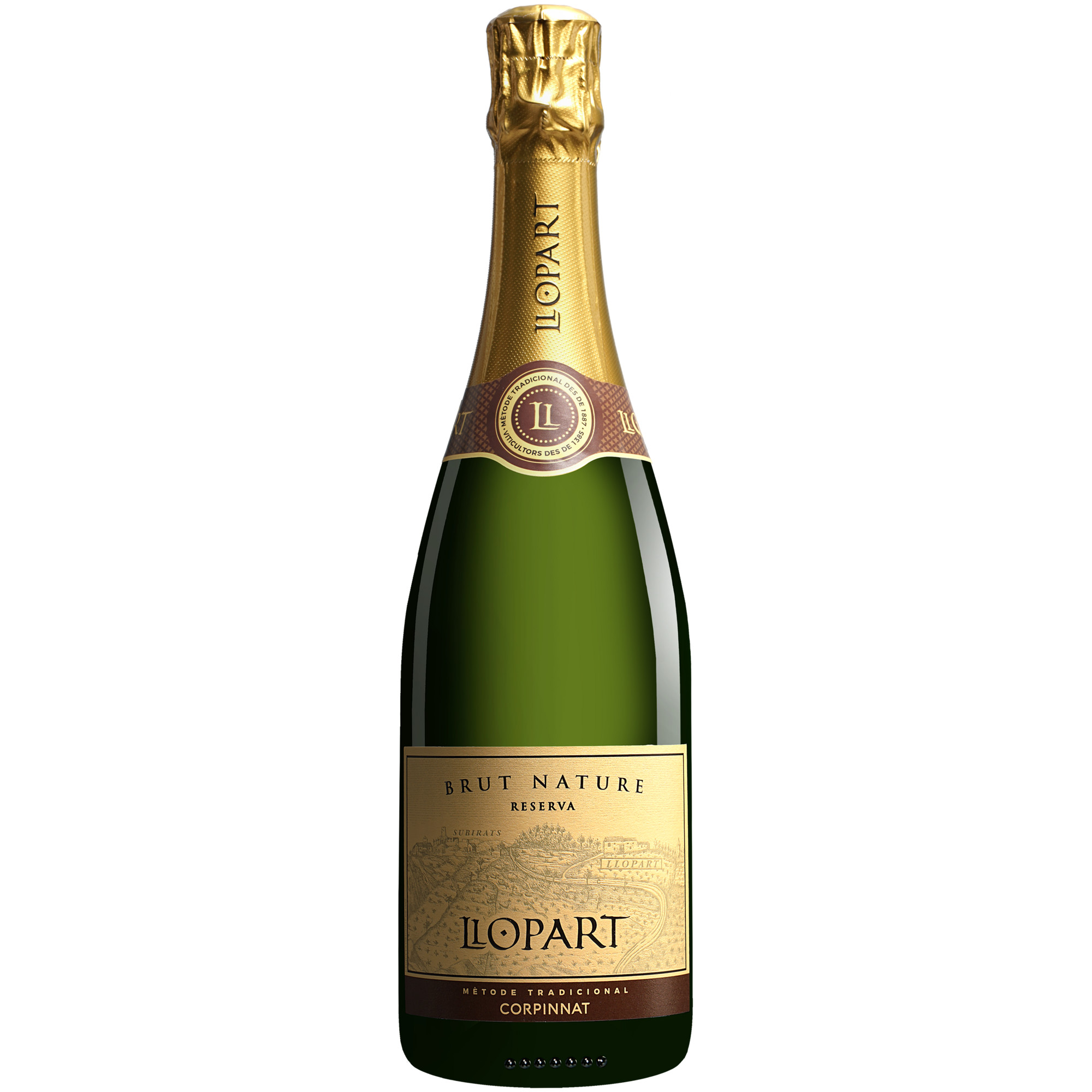 Llopart Reserva Brut Nature 2020  0.75L 11.5% Vol. Sehr Trocken aus Spanien