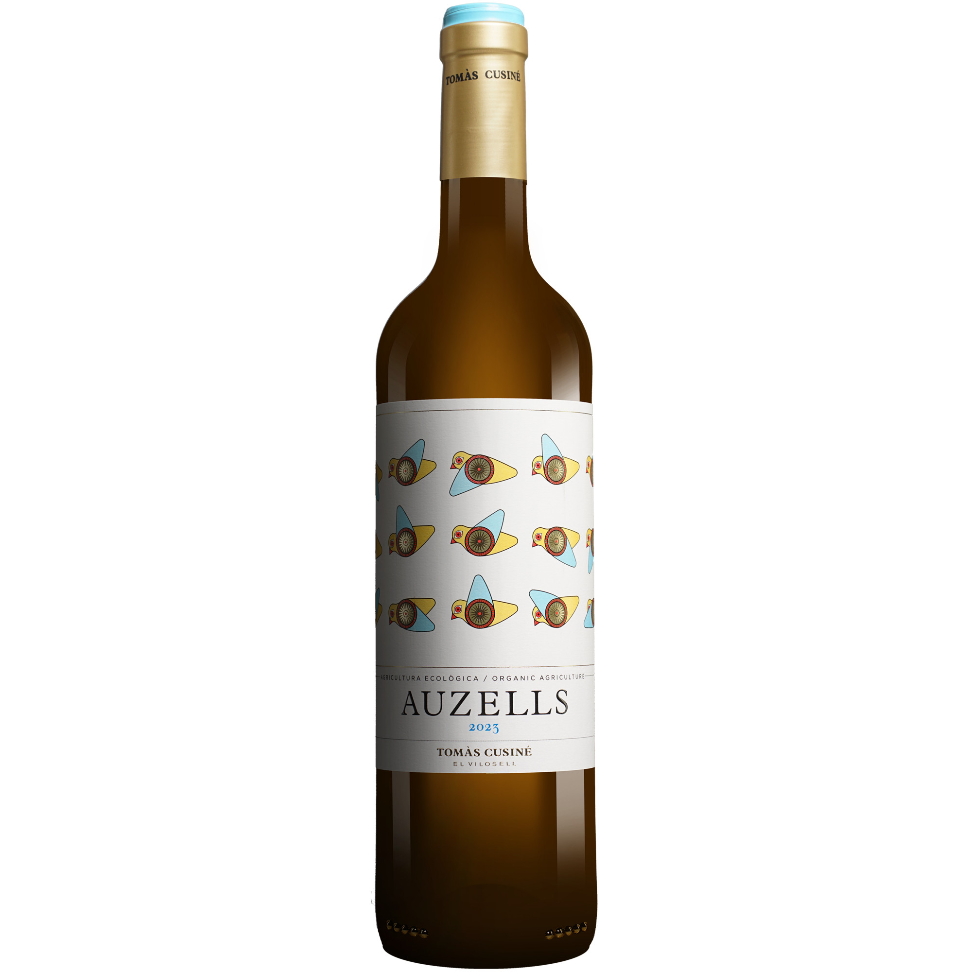 Tomàs Cusiné Blanc »Auzells« 2023  0.75L 13% Vol. Weißwein Trocken aus Spanien