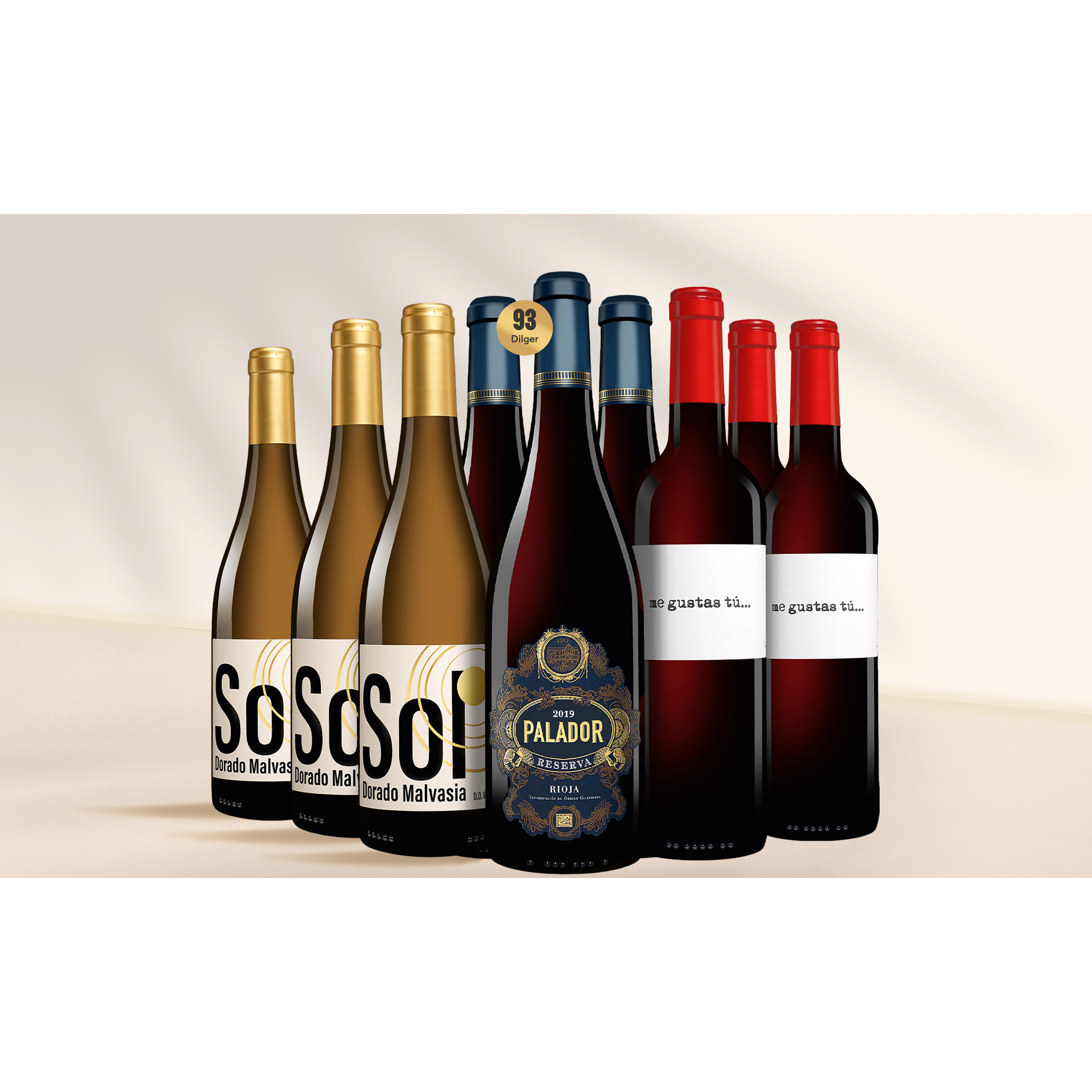 Januar Genießer-Paket  6.75L Weinpaket aus Spanien 39489 vinos DE