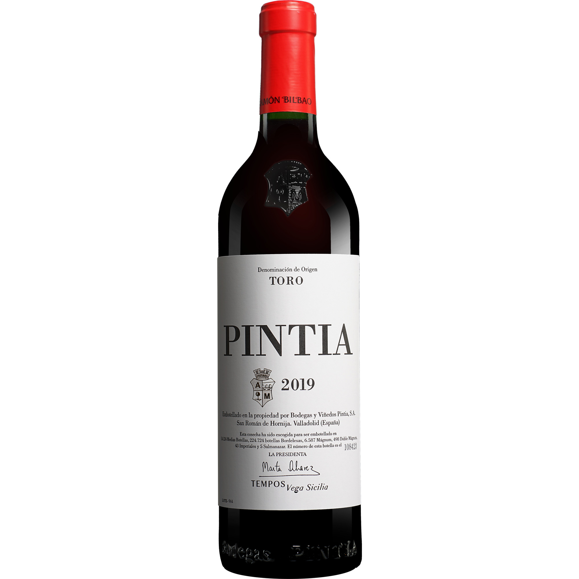 Pintia 2019  0.75L 15% Vol. Rotwein Trocken aus Spanien