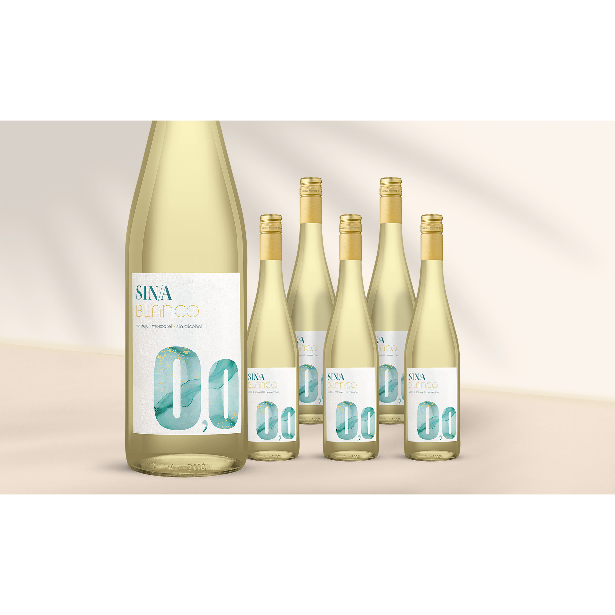 SIN/A 0,0 Blanco  4.5L Weinpaket aus Spanien 39543 vinos DE