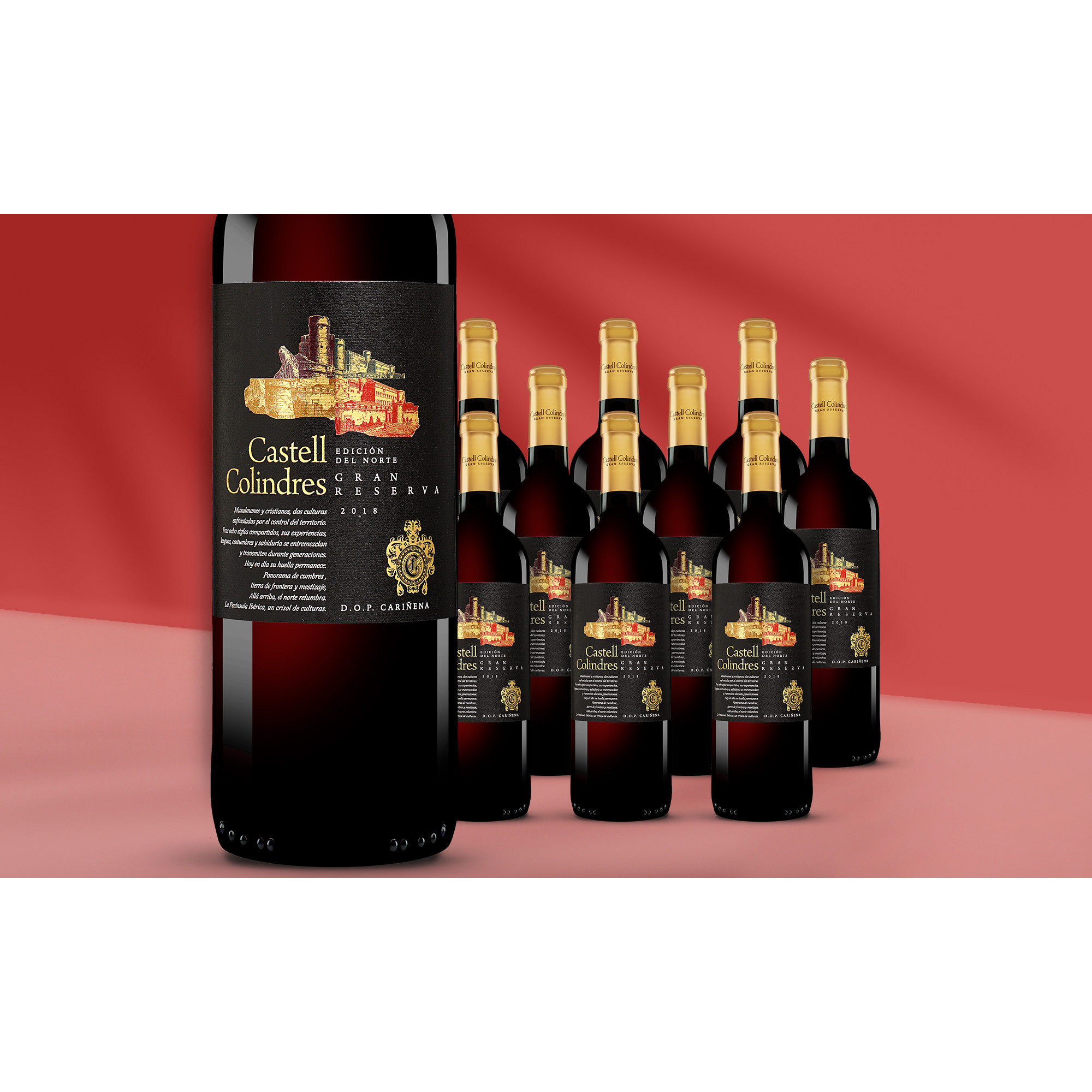 Castell Colindres Edición del Norte Gran Reserva 2018  7.5L 14% Vol. Weinpaket aus Spanien 39581 vinos DE