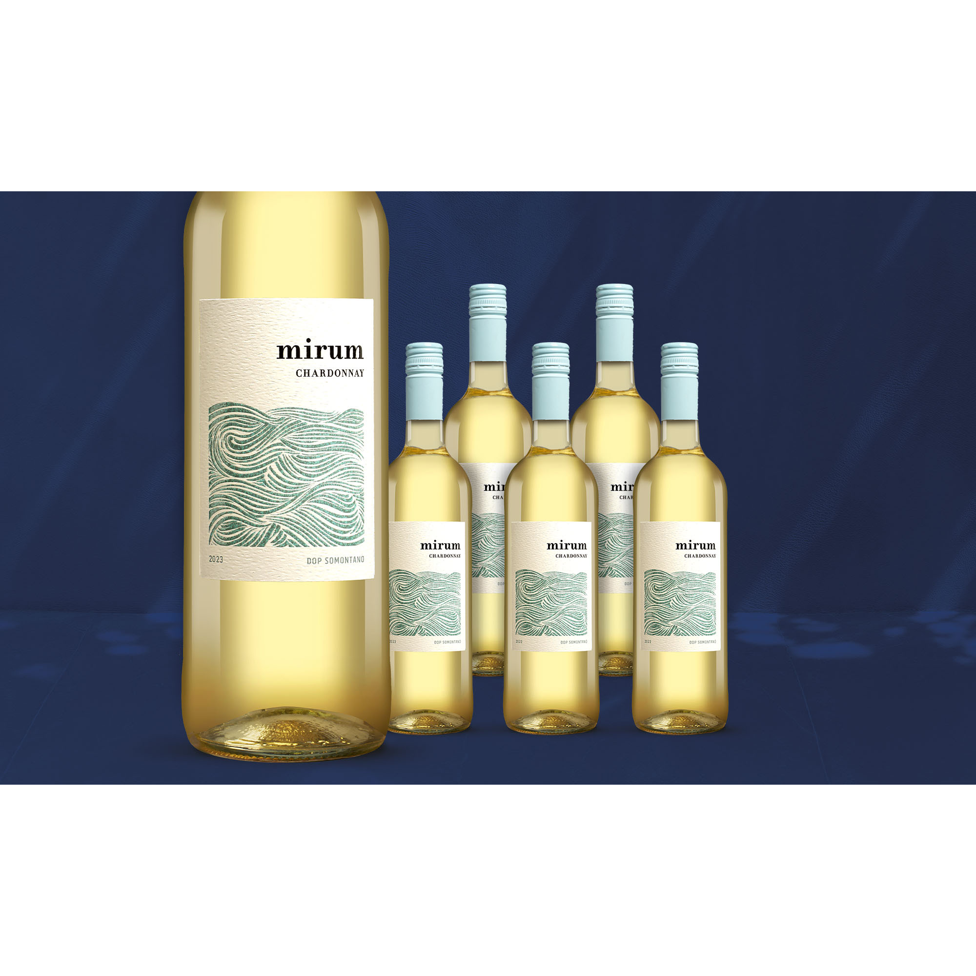 Mirum Chardonnay 2023  4.5L 13% Vol. Weinpaket aus Spanien 39613 vinos DE