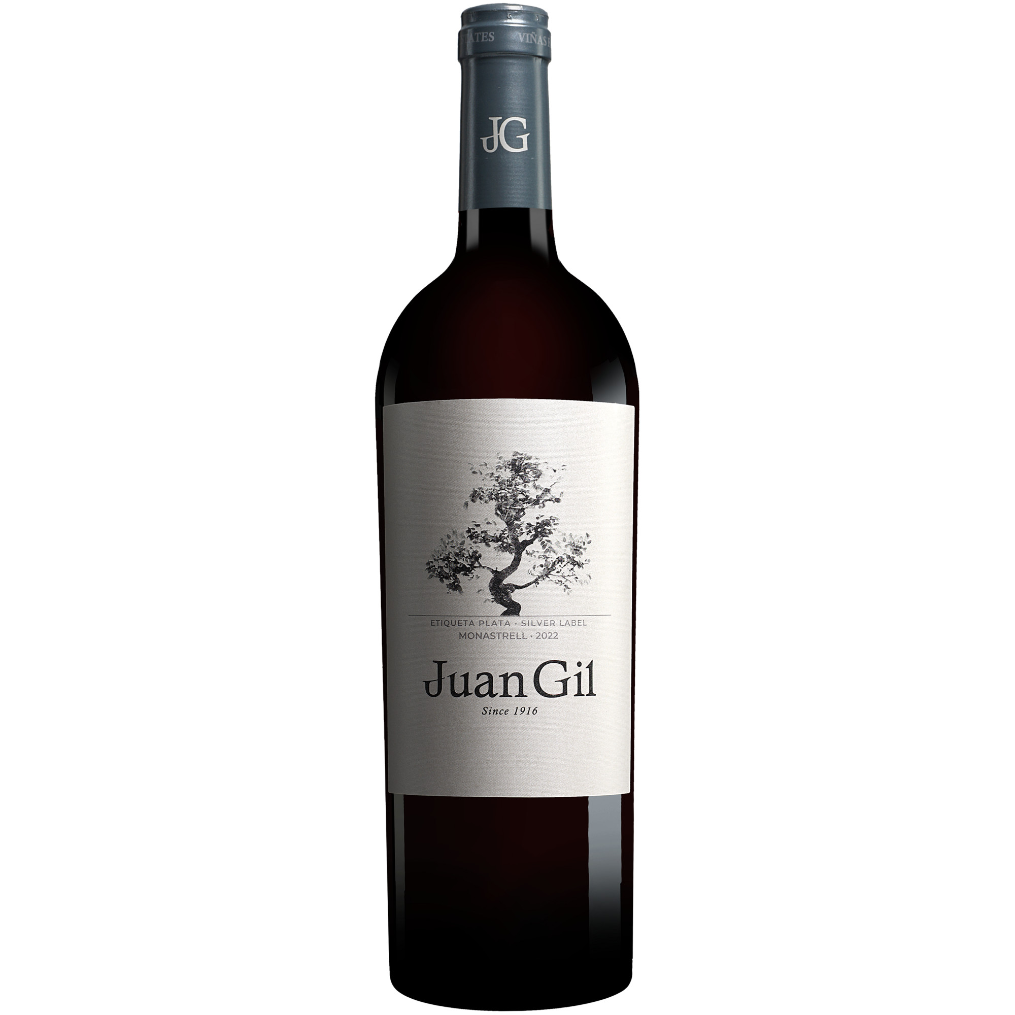 Juan Gil »Etiqueta Plata« 2022  0.75L 14.5% Vol. Rotwein Trocken aus Spanien