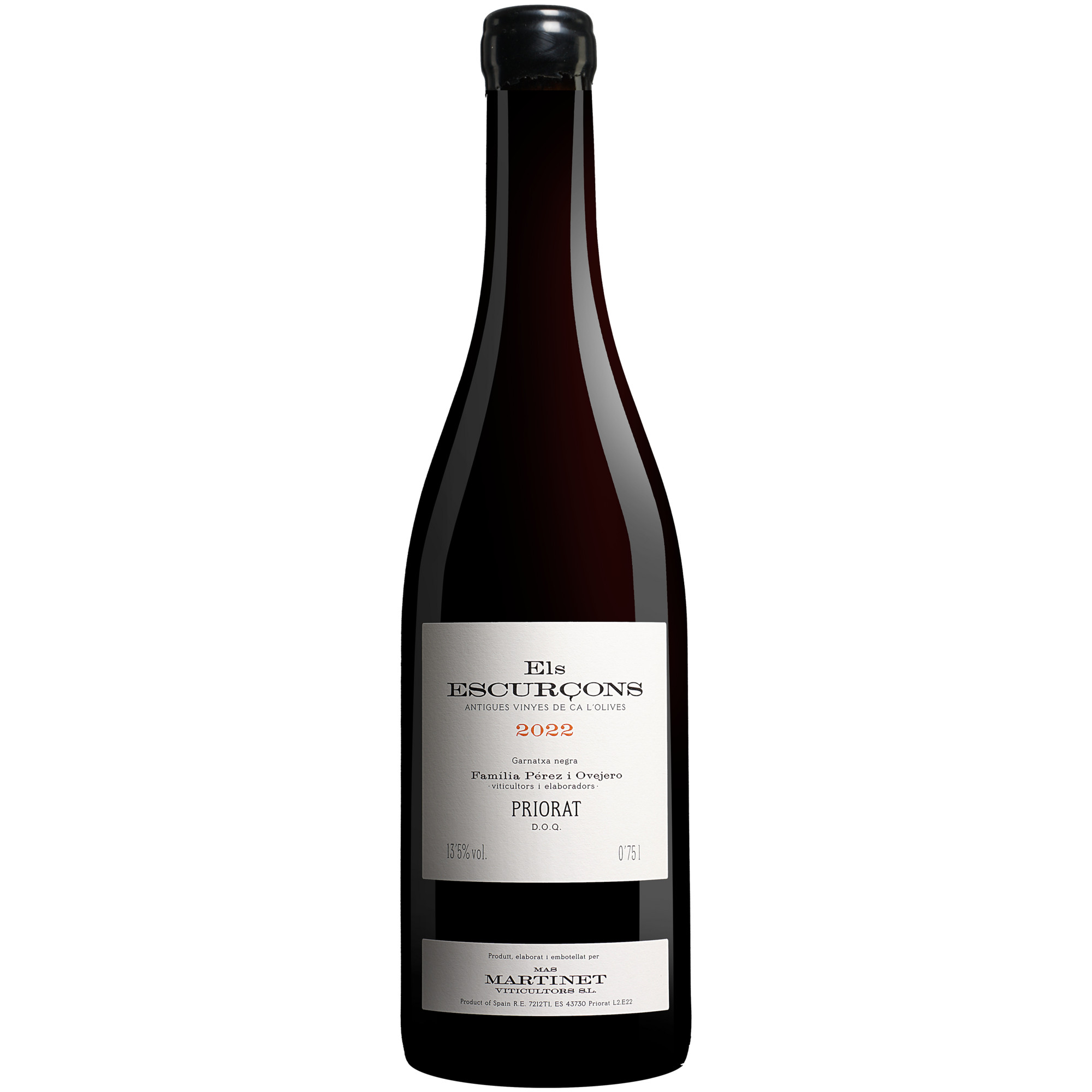 Image of Mas Martinet »Els Escurçons« 2022 0.75L 13.5% Vol. Rotwein Trocken aus Spanien