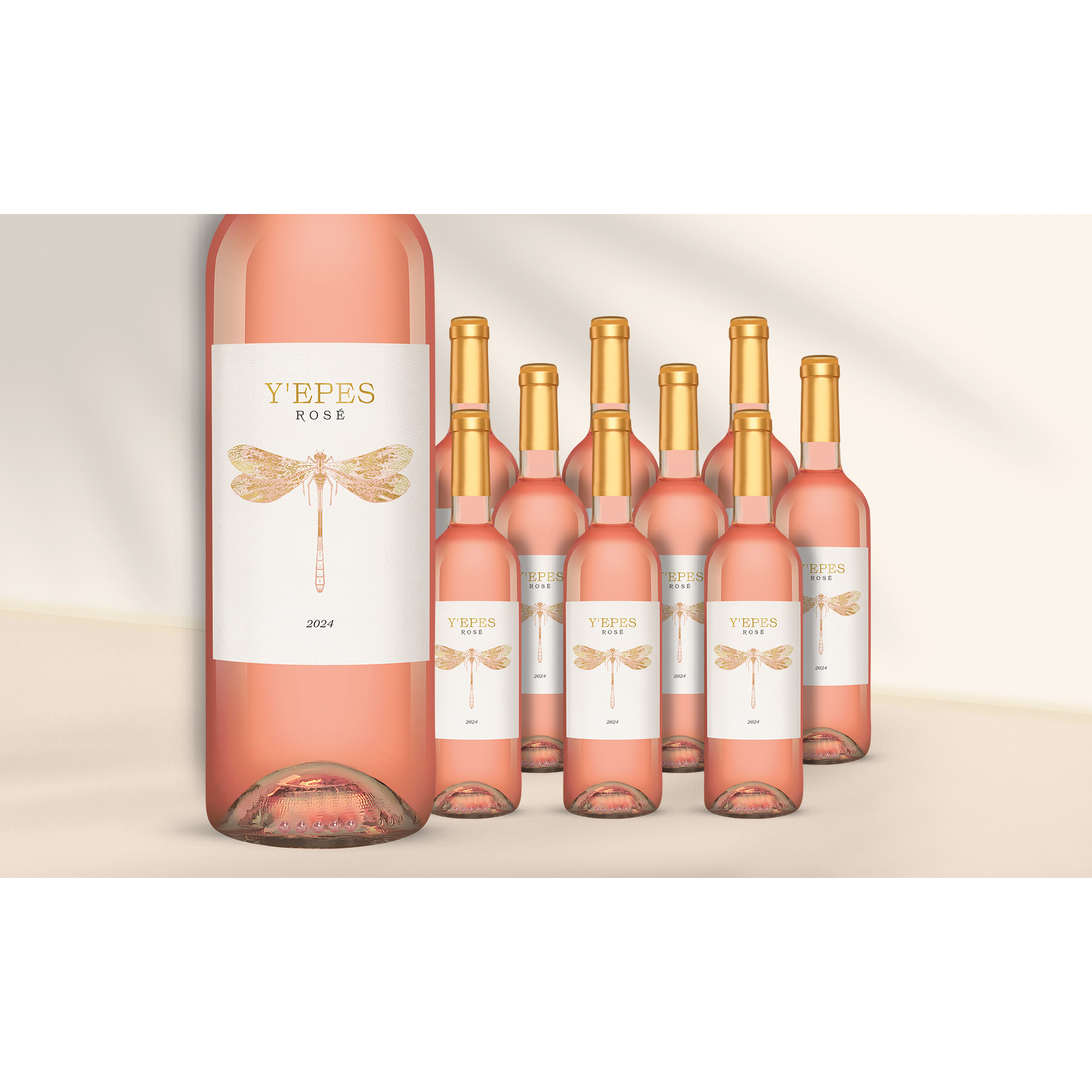 Y%27EPES Rosé 2024  7.5L 12.5% Vol. Weinpaket aus Spanien 39713 vinos DE