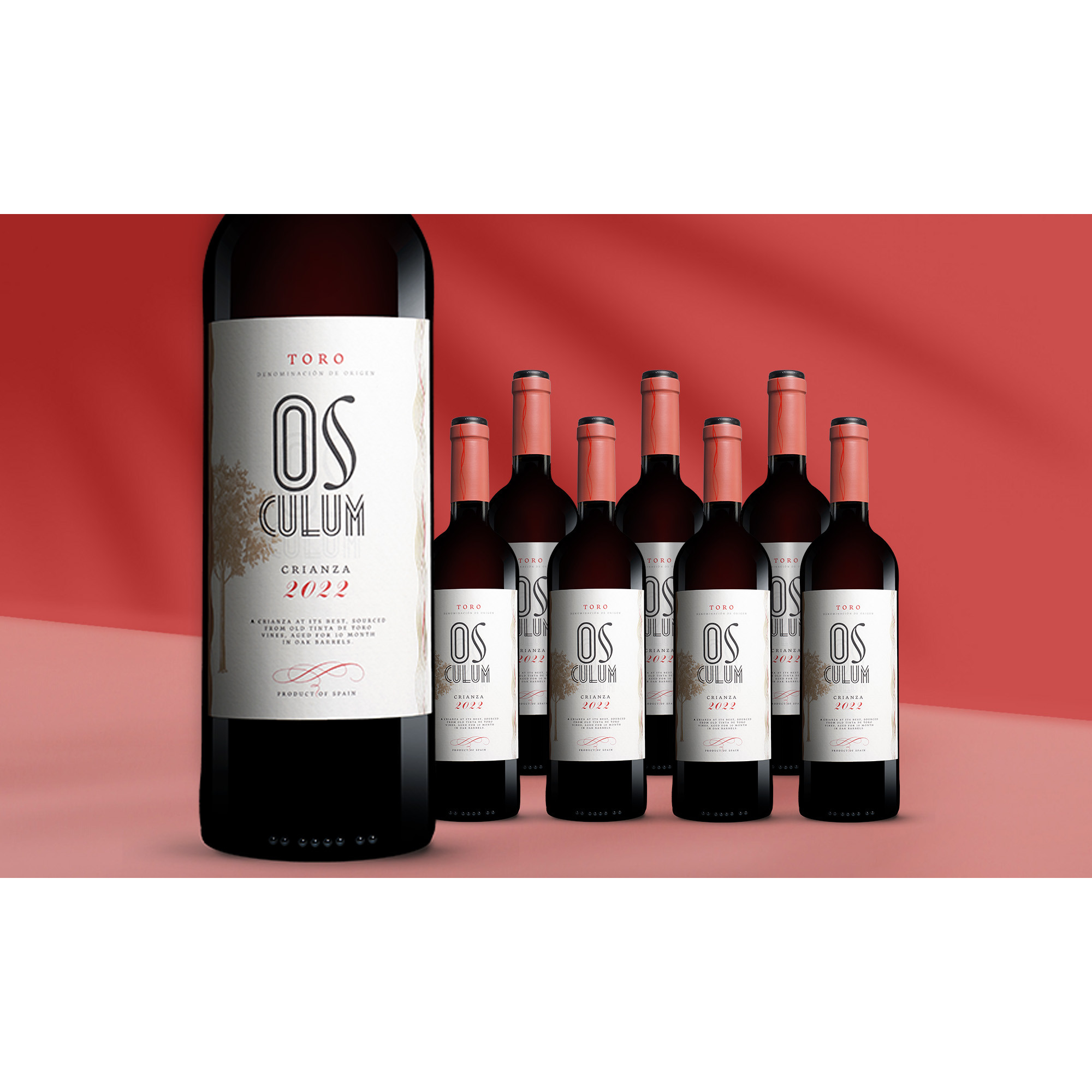 Osculum Toro Crianza 2022  6L 13.5% Vol. Weinpaket aus Spanien 39789 vinos DE