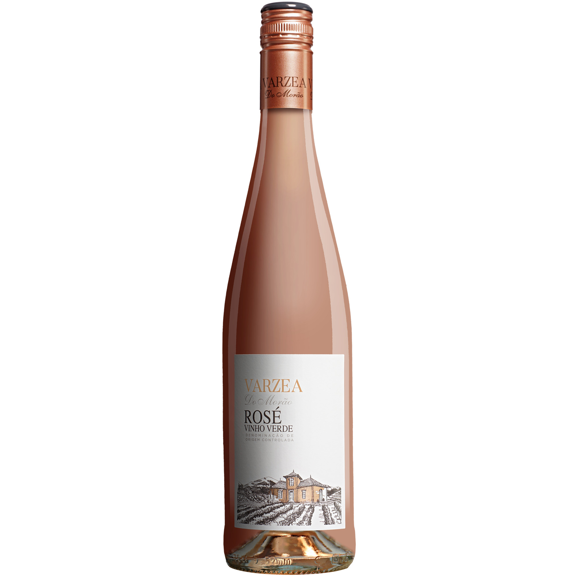 Image of Varzea Do Morao Vinho Verde Rosé 2024 0.75L 8.5% Vol. Roséwein Halbtrocken aus Portugal