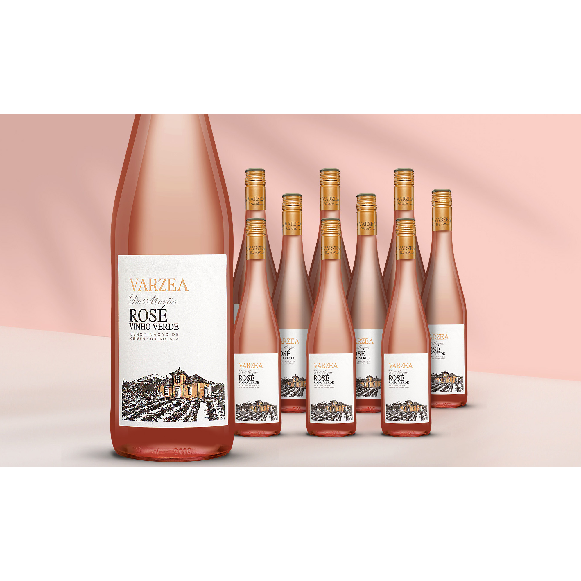 Varzea Do Morão Vinho Verde Rosé 2024  7.5L 8.5% Vol. Weinpaket aus Spanien 39796 vinos DE