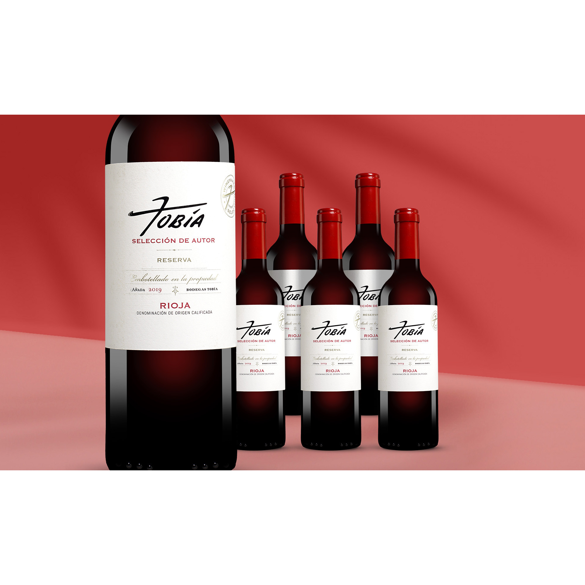 Image of Tobia Seleccion de Autor Reserva 2019 4.5L 14.5% Vol. Weinpaket aus Spanien