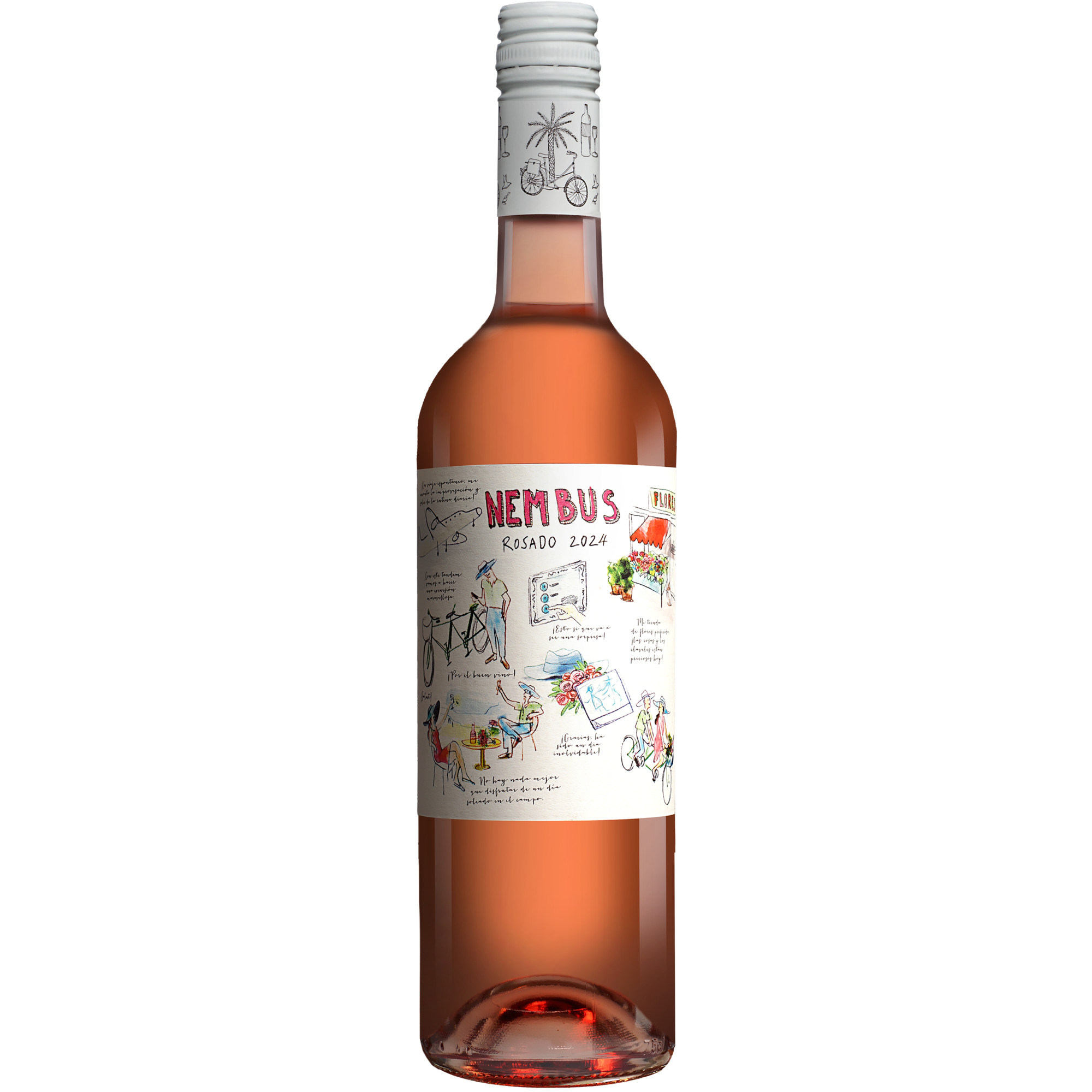 Image of Nembus Rosado 2024 0.75L 12.5% Vol. Roséwein Trocken aus Spanien