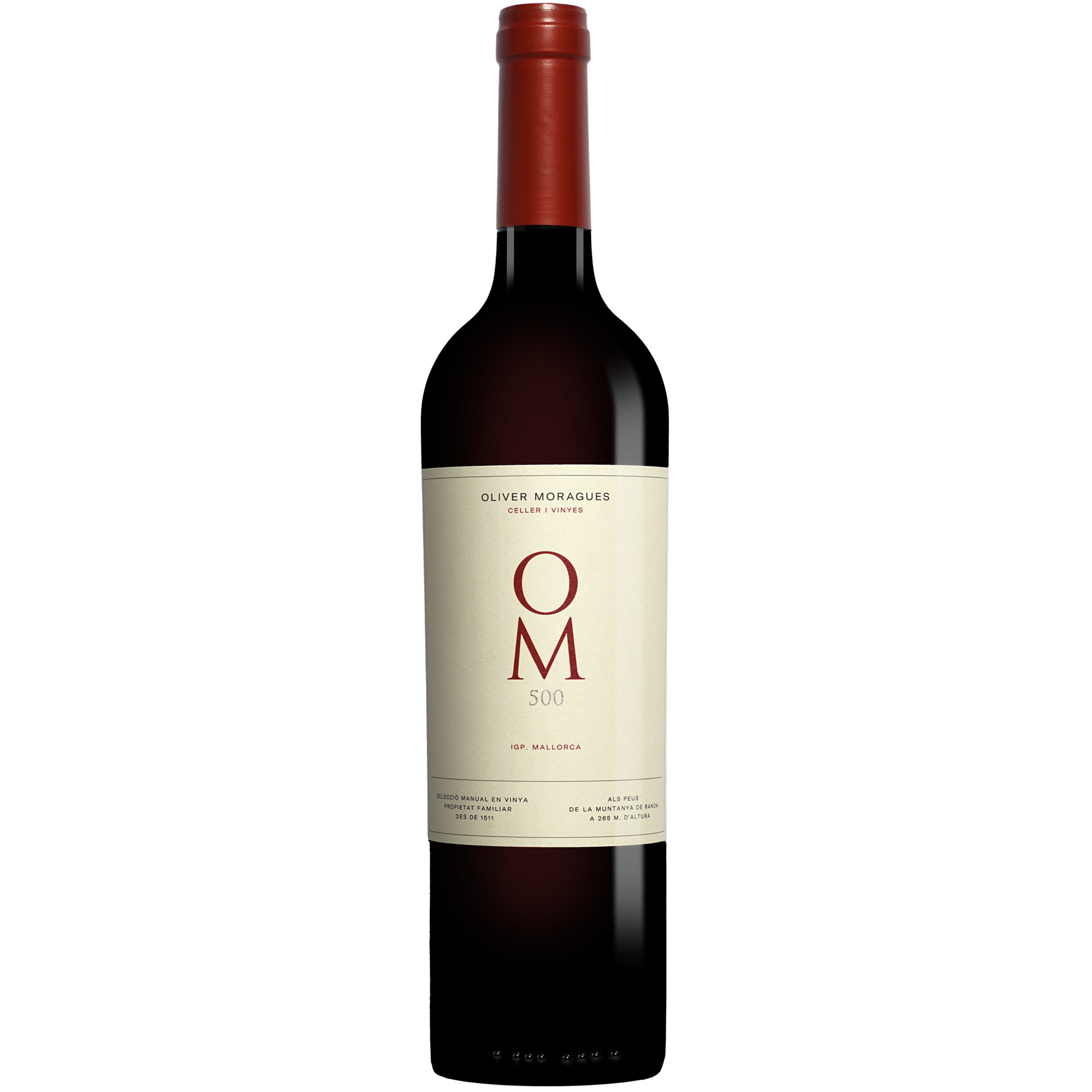 Oliver Moragues »OM 500« 2023  013.5% Vol. Rotwein Trocken aus Spanien