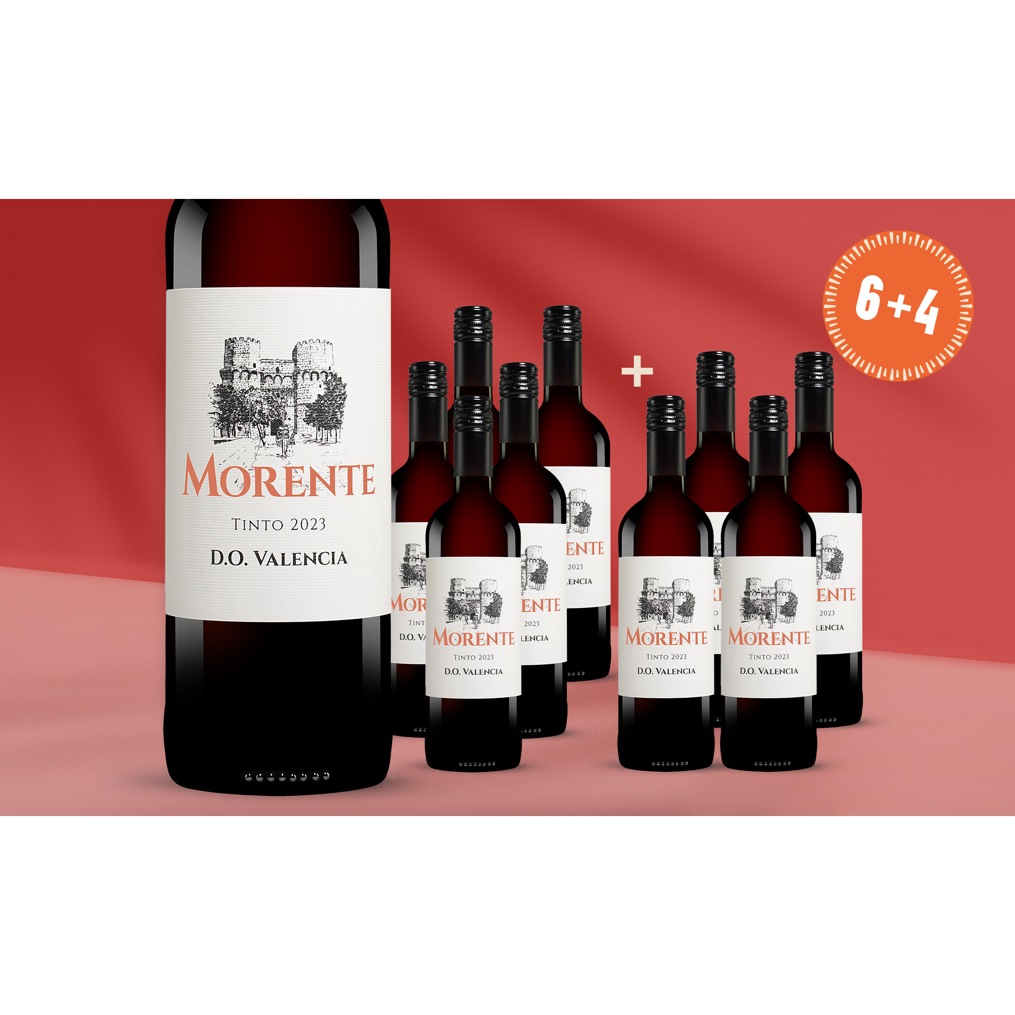 Morente Tinto 2023  7.5L 13% Vol. Weinpaket aus Spanien 39924 vinos DE