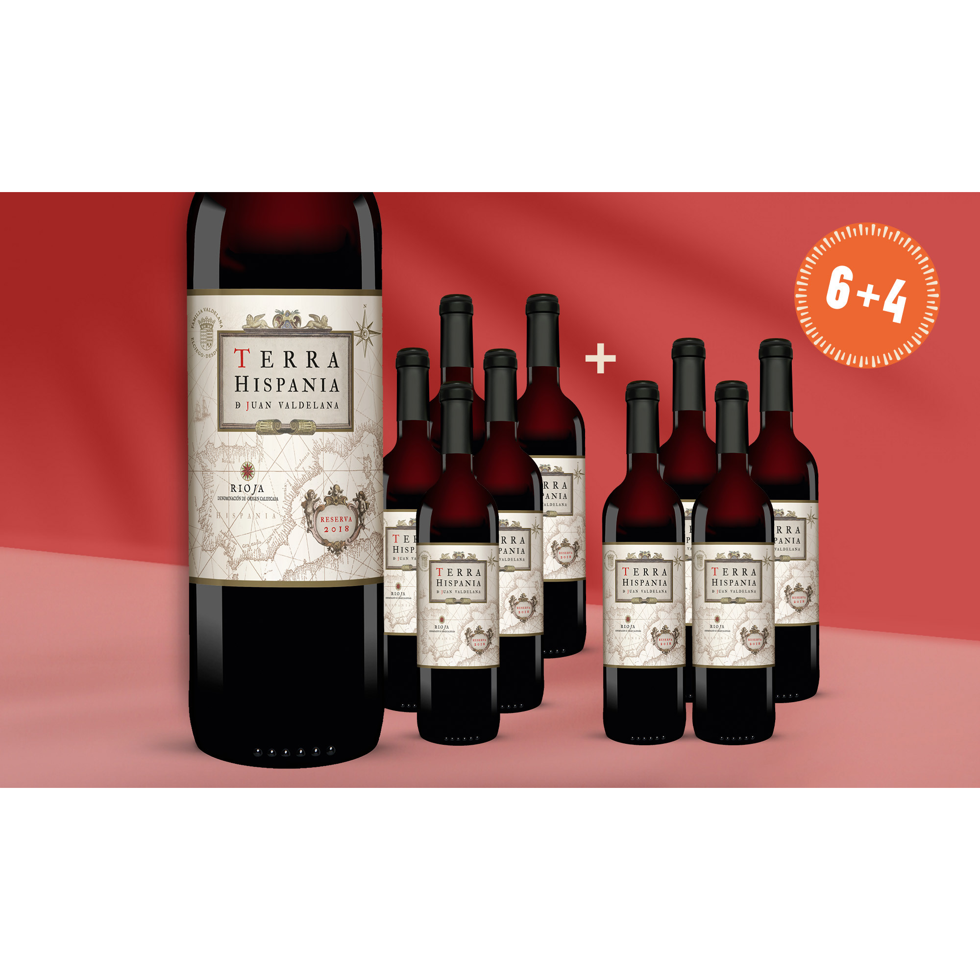 Juan Valdelana Terra Hispania Reserva 2018  7.5L 14.5% Vol. Weinpaket aus Spanien 39930 vinos DE