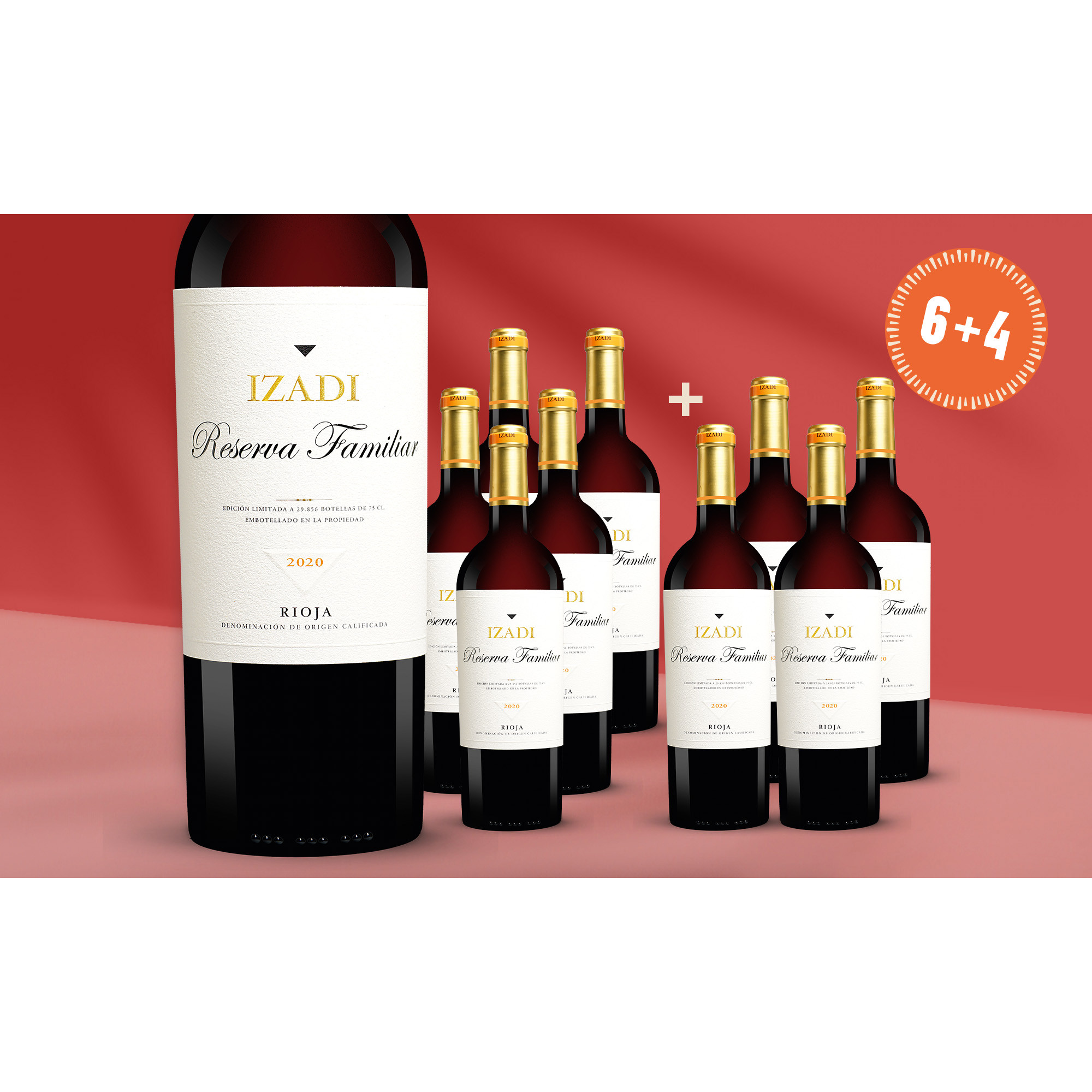 Izadi Tinto Reserva Familiar 2020  7.5L 14.5% Vol. Weinpaket aus Spanien 39931 vinos DE