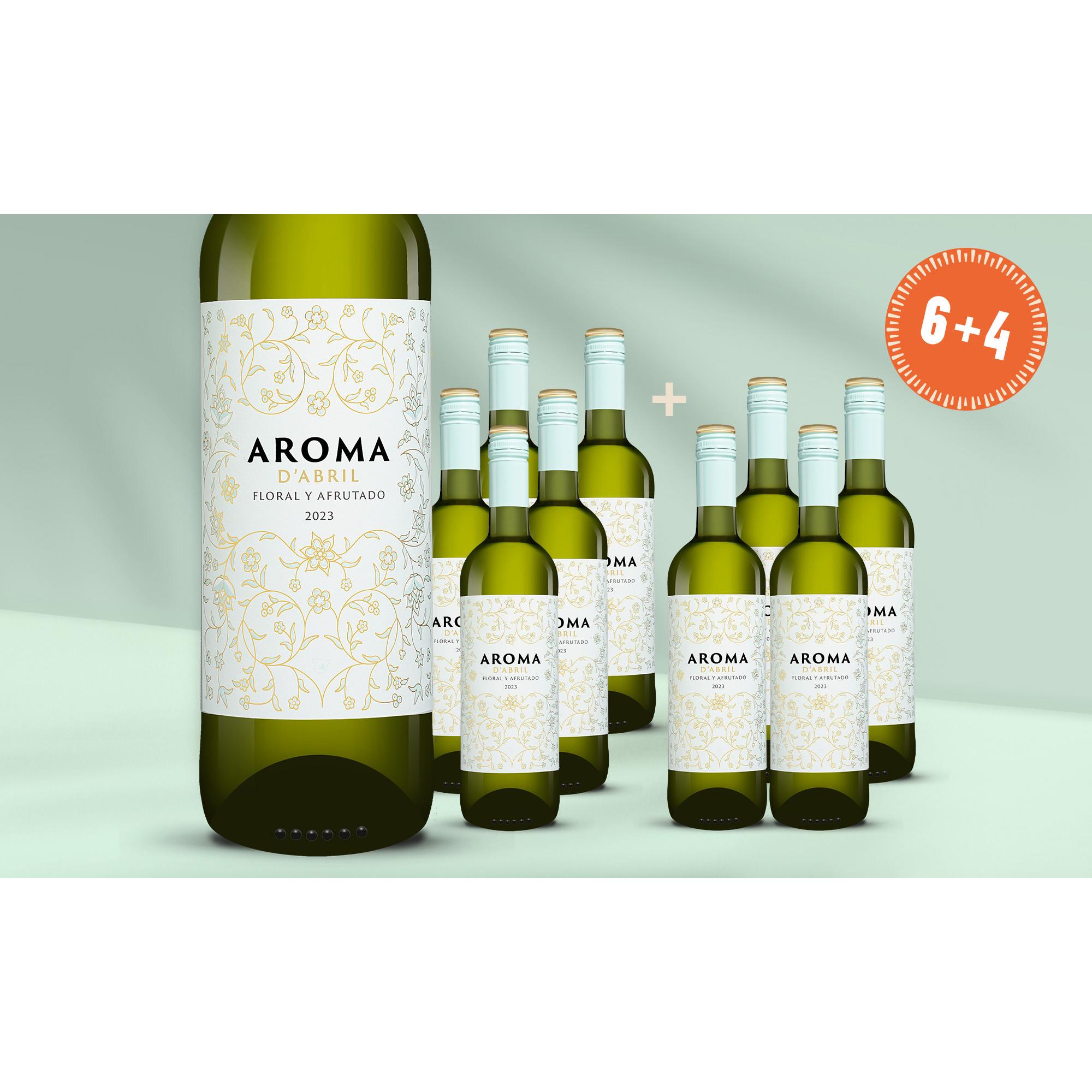 Aroma D%27Abril Blanco 2023  7.5L 12.5% Vol. Weinpaket aus Spanien 39936 vinos DE