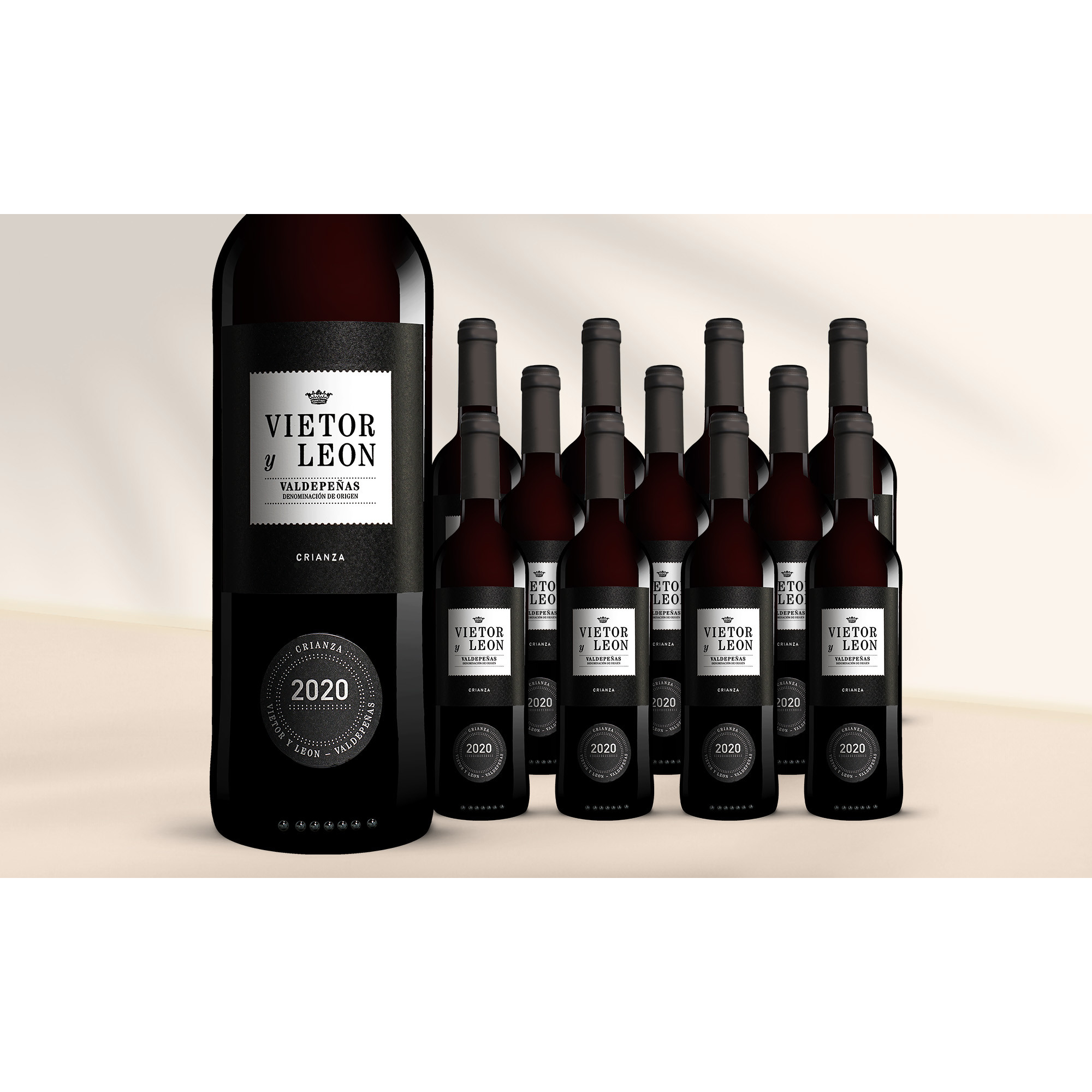Vietor y Leon Crianza 2020 13% Vol. Weinpaket aus Spanien