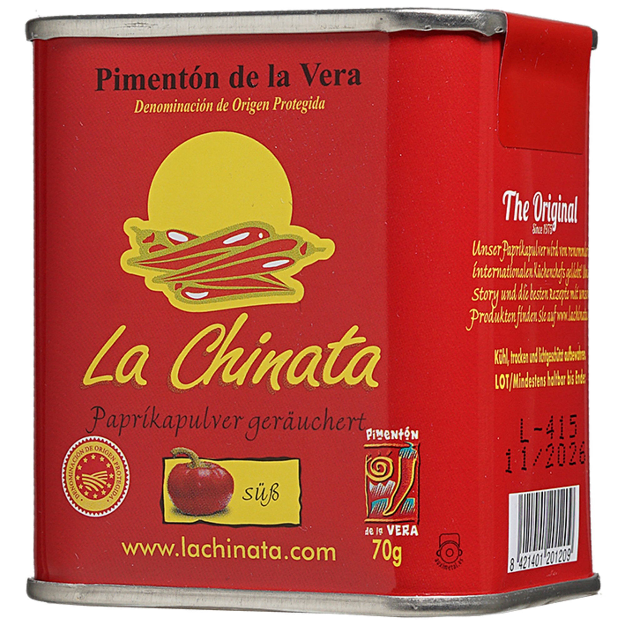 Image of La Chinata Pimenton de la Vera Dulce - 70g 0.07KG