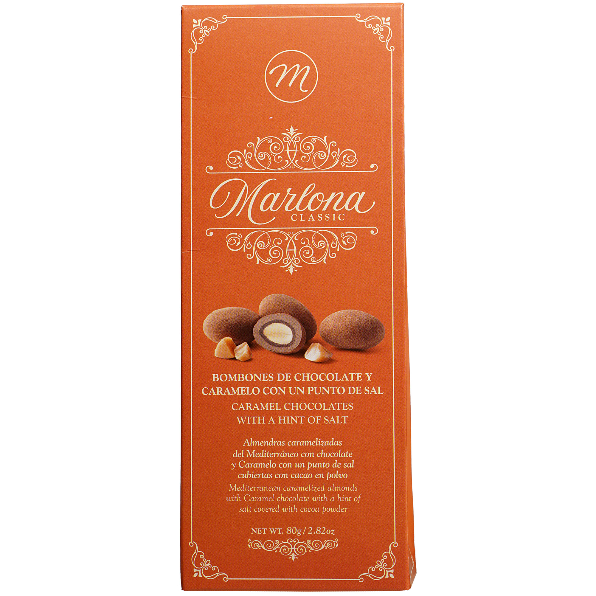 Image of Marlona Almonds Chocolates Salted Caramel - 80g 0.08KG