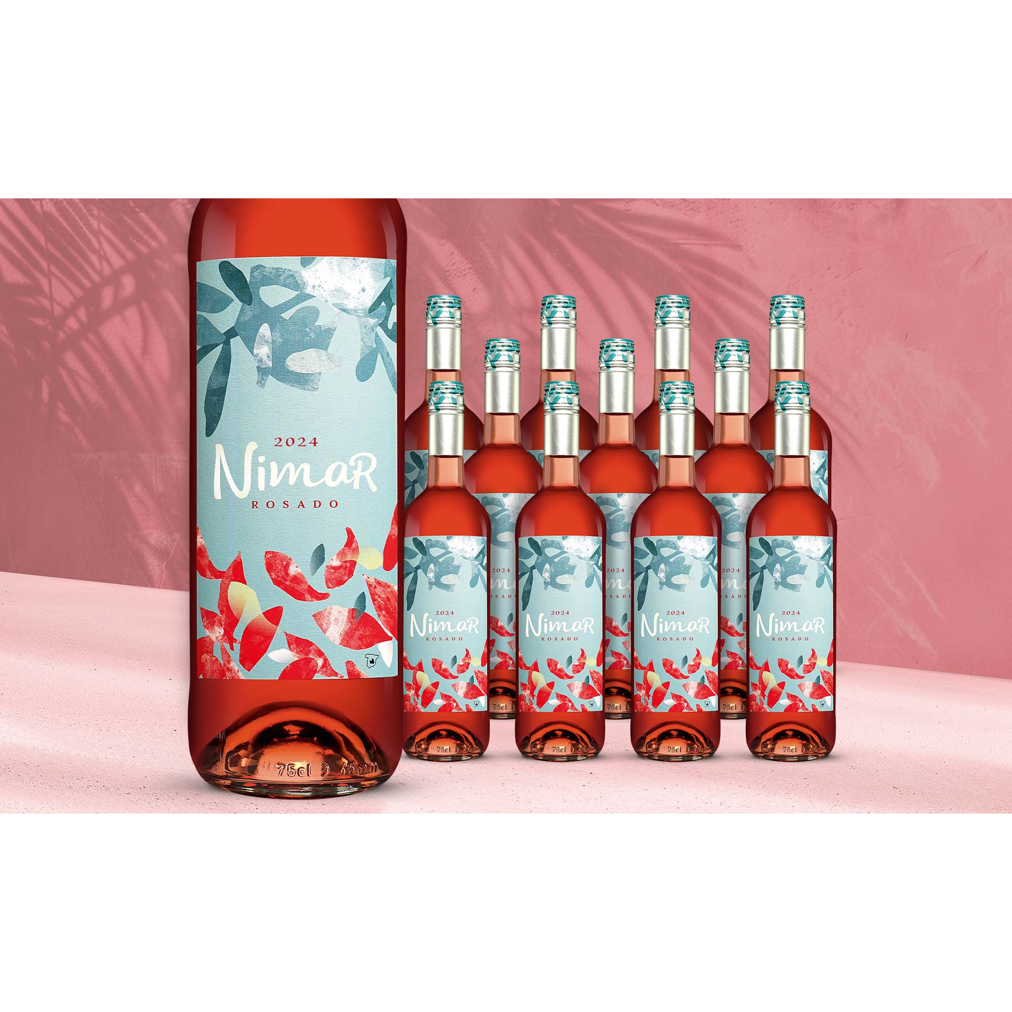 Image of Nimar Rosado 2024 9L 12% Vol. Weinpaket aus Spanien