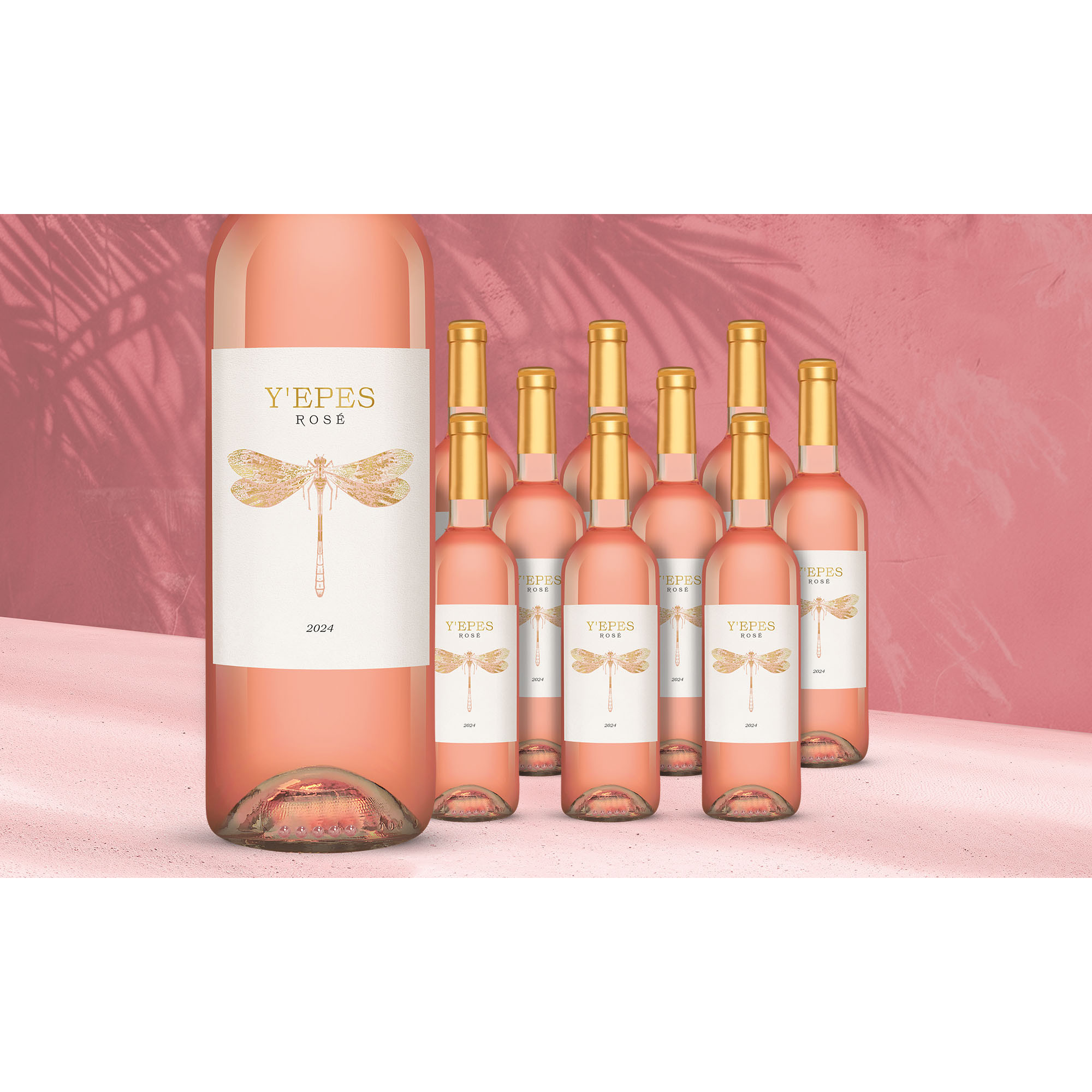 Y%27EPES Rosé 2024  7.5L 12.5% Vol. Weinpaket aus Spanien 40372 vinos DE