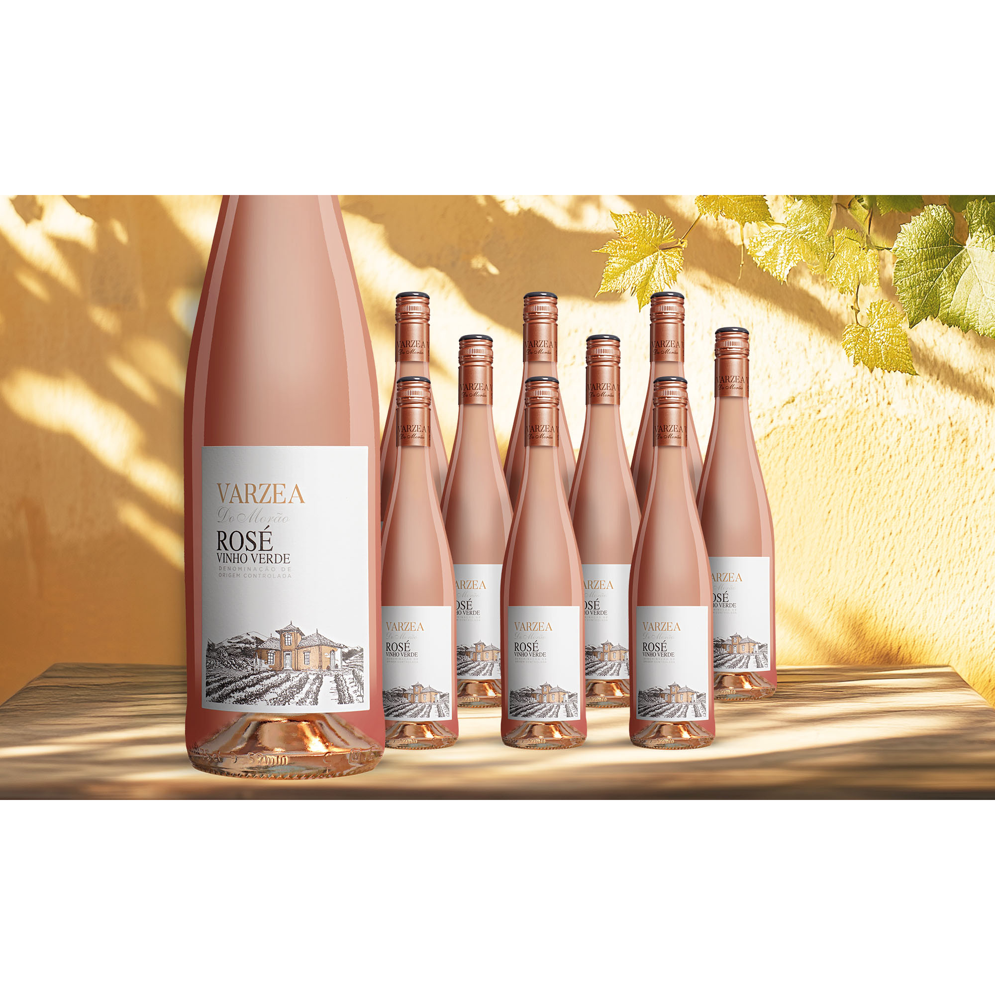 Varzea Do Morão Vinho Verde Rosé 2024  7.5L 8.5% Vol. Weinpaket aus Spanien 40385 vinos DE