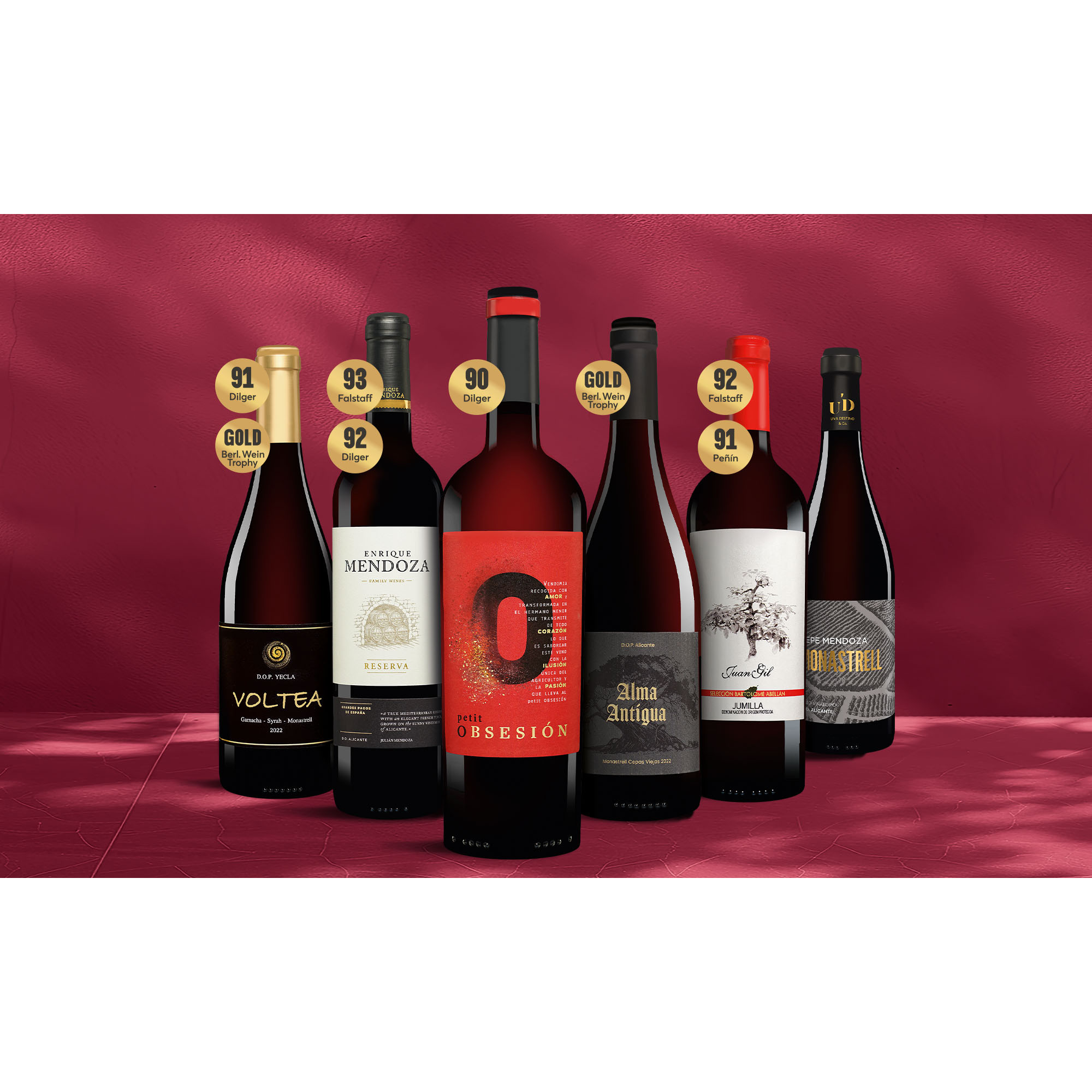 VINOS Wein-Angebote - Südspanien-Paket 4.5L Weinpaket aus Spanien