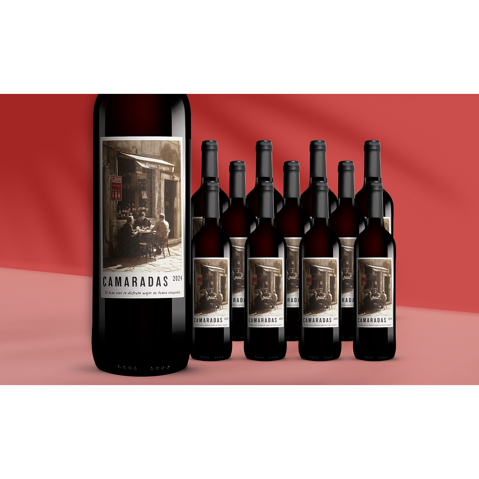 Image of Camaradas Tinto 2024 9L 13.5% Vol. Weinpaket aus Spanien