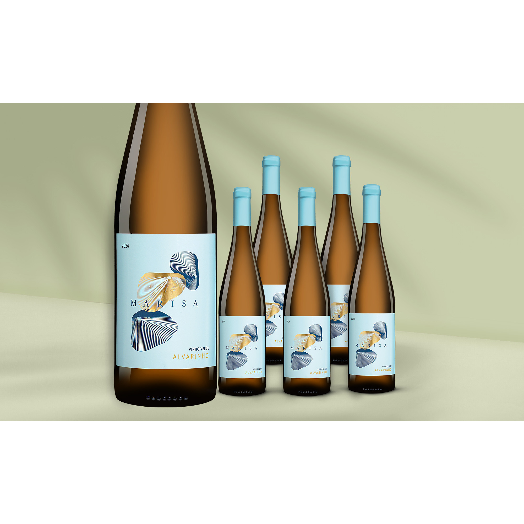 Marisa Blanco Alvarinho 2024  412% Vol. Weinpaket aus Spanien