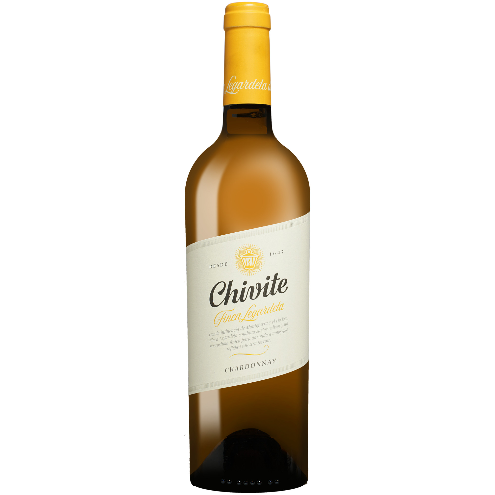 Chivite »Legardeta« Chardonnay 2024  013.5% Vol. Weißwein Trocken aus Spanien